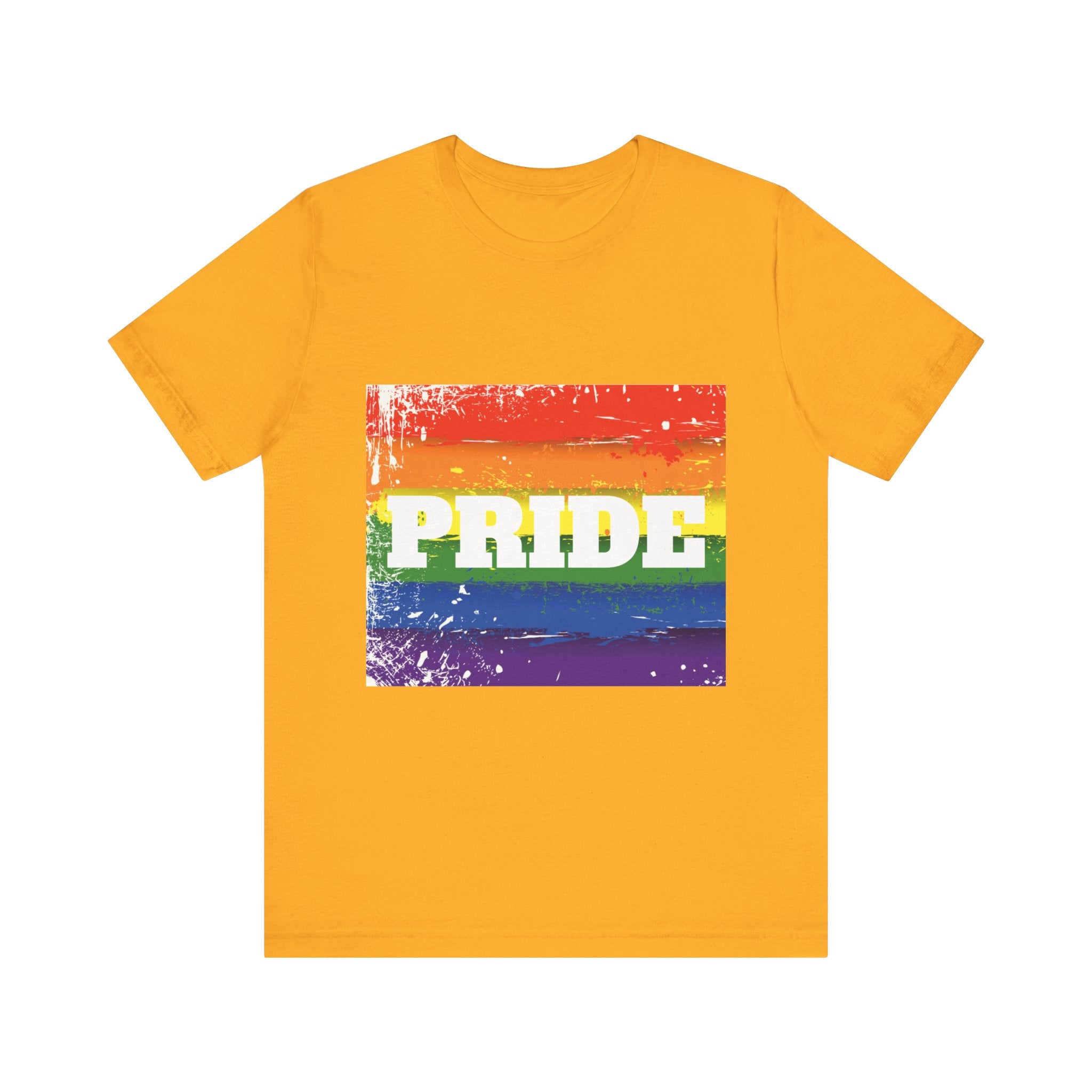 Pride Rainbow Unisex Jersey Short Sleeve T-Shirt