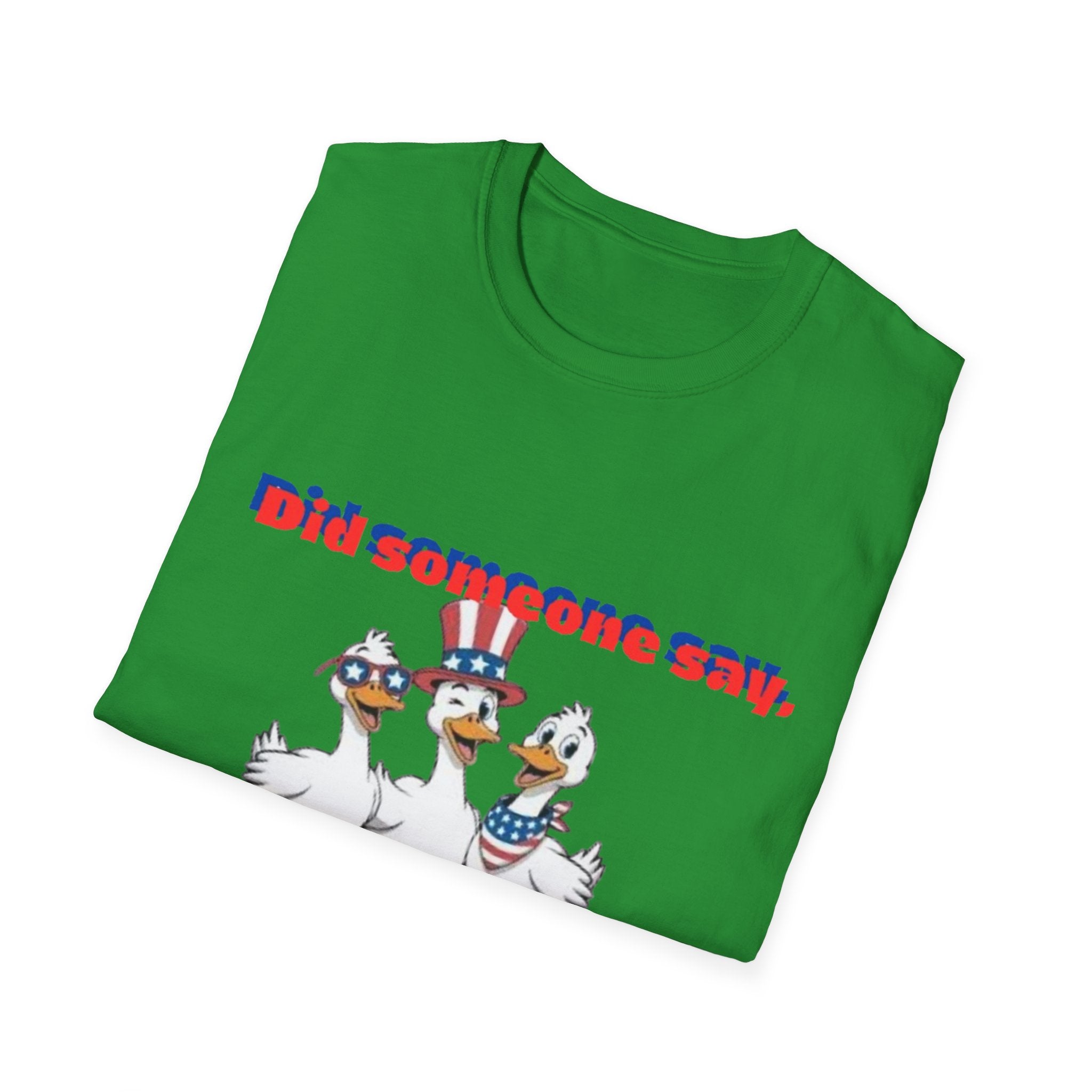 Firequackers Unisex Softstyle T-Shirt