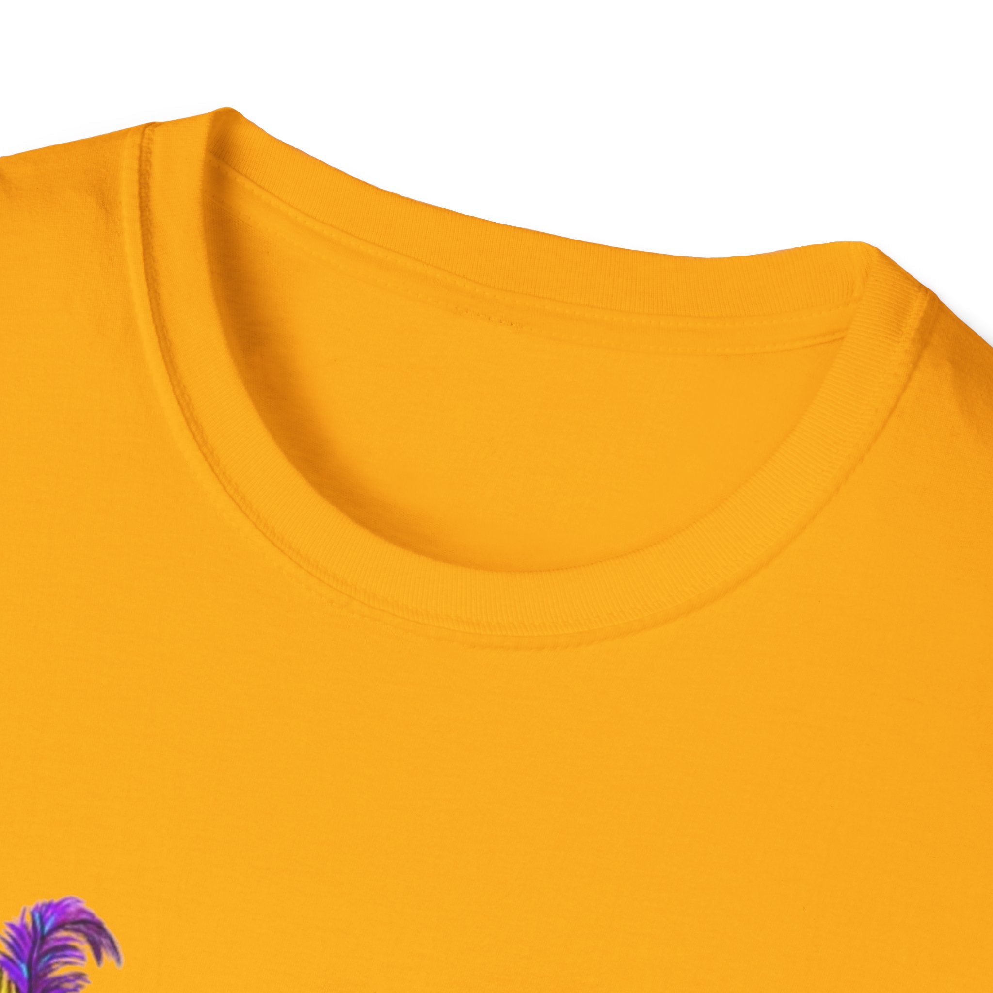 Mardi Gras Gator Unisex Softstyle T-Shirt