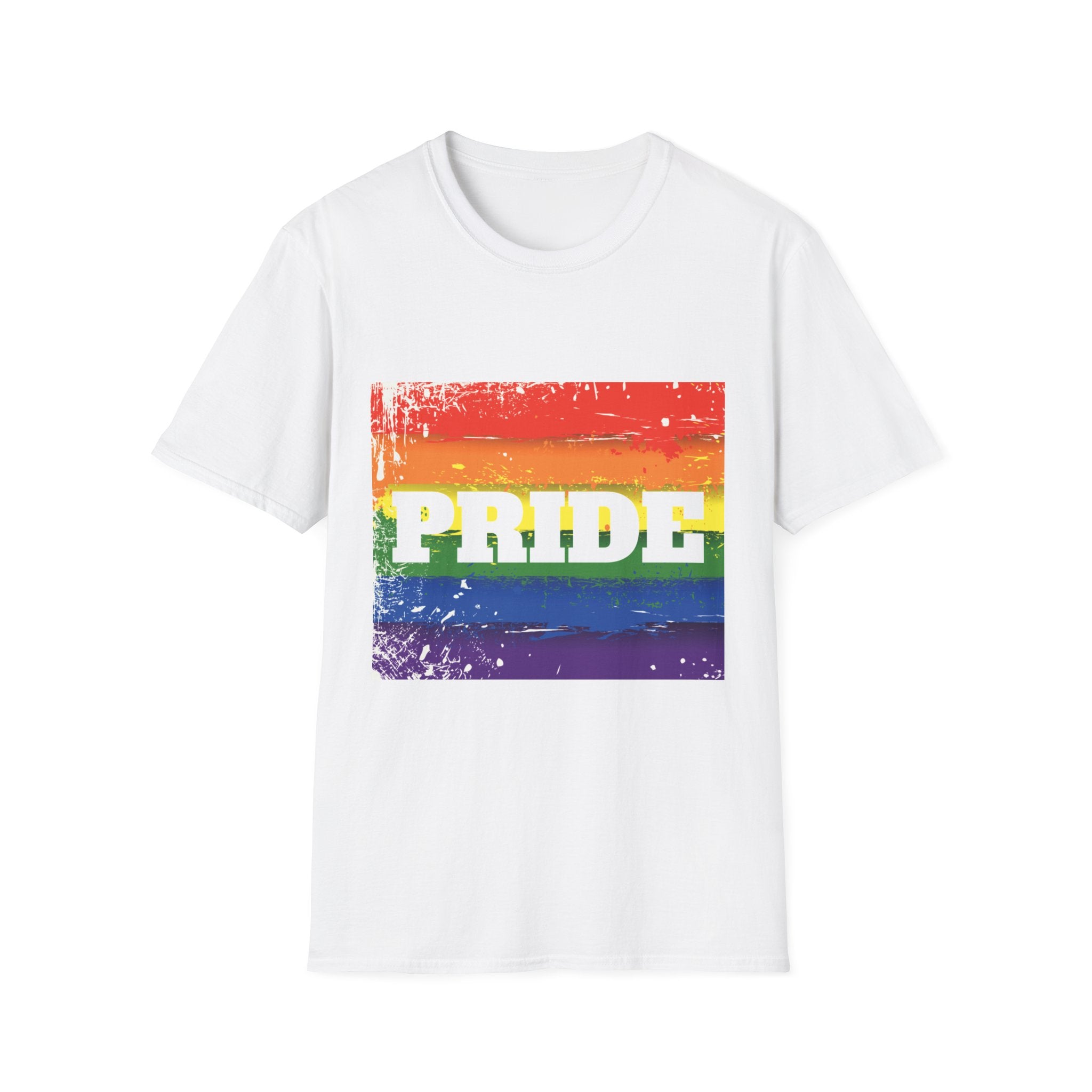 Pride Rainbow Unisex Softstyle T-Shirt