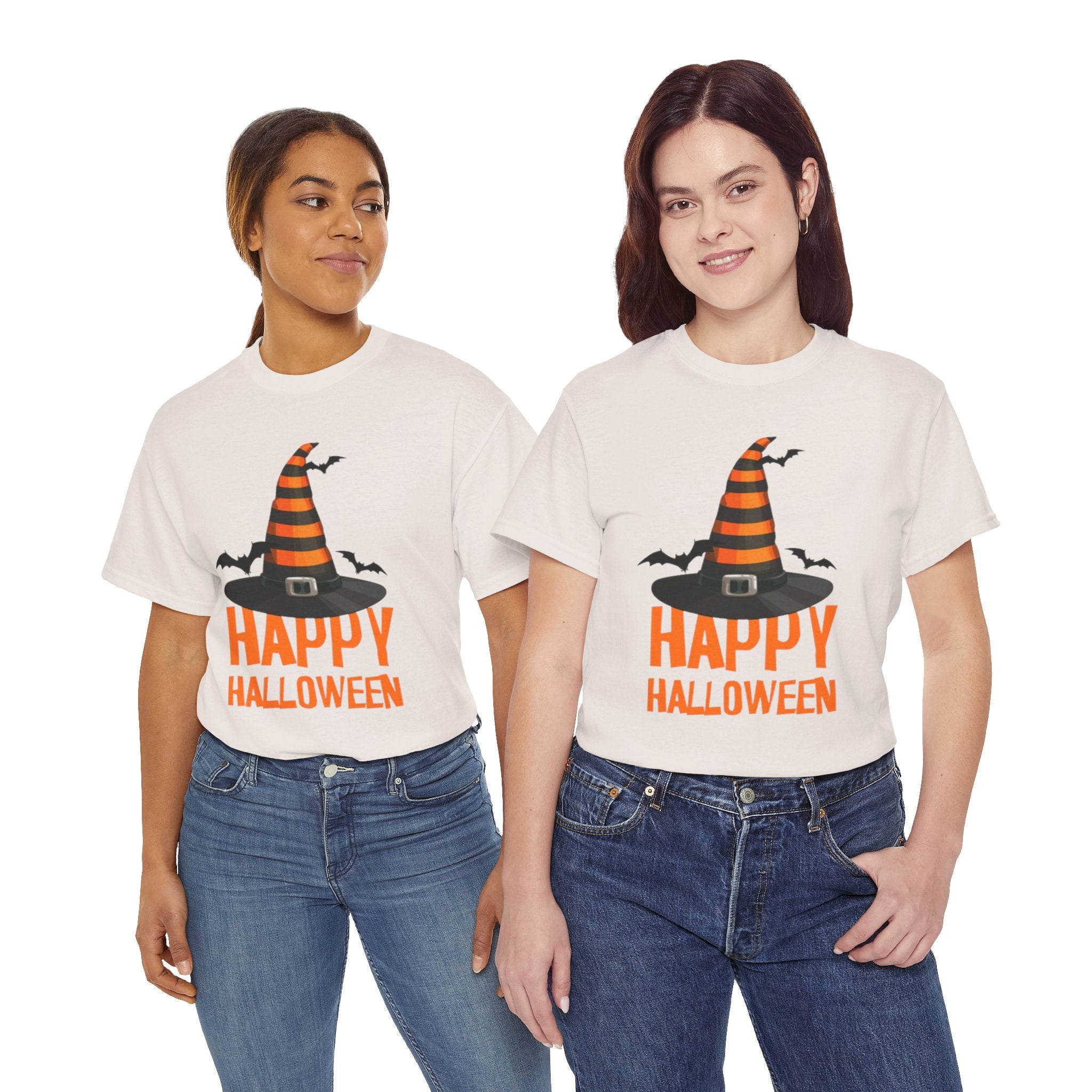 Happy Halloween Unisex Heavy Cotton T-Shirt