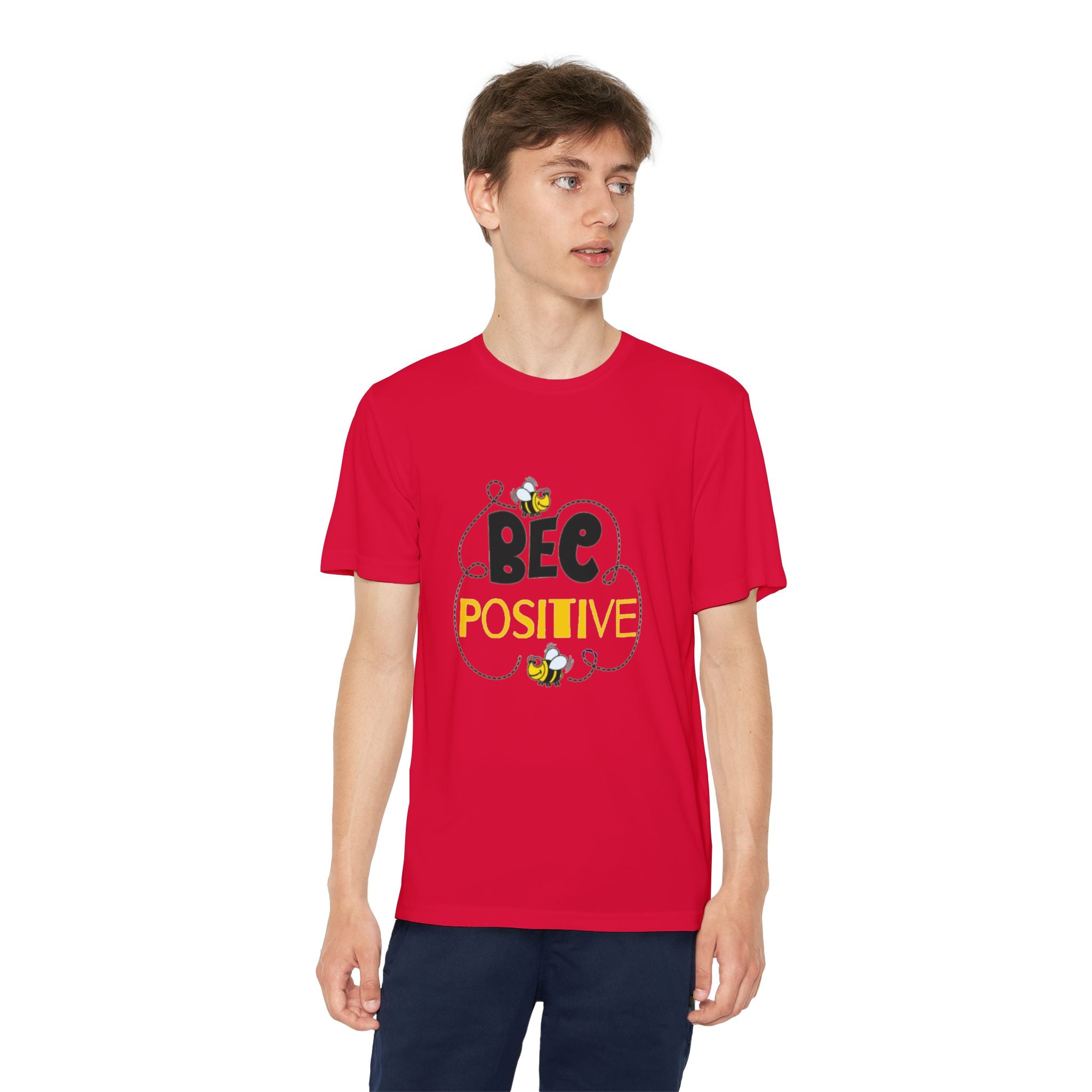 Bee Positive Youth Short Sleeve Competitor T-Shirt