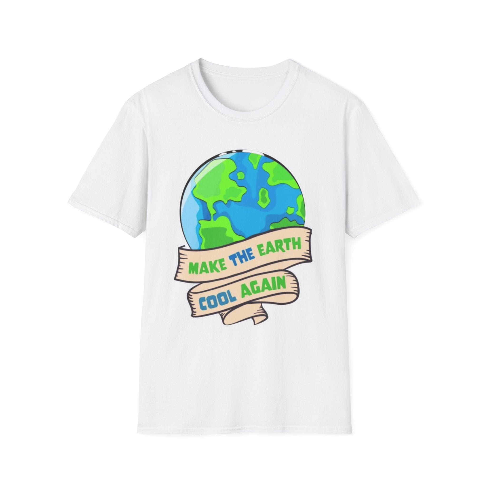 Make The Earth Cool Again Unisex Softstyle T-Shirt