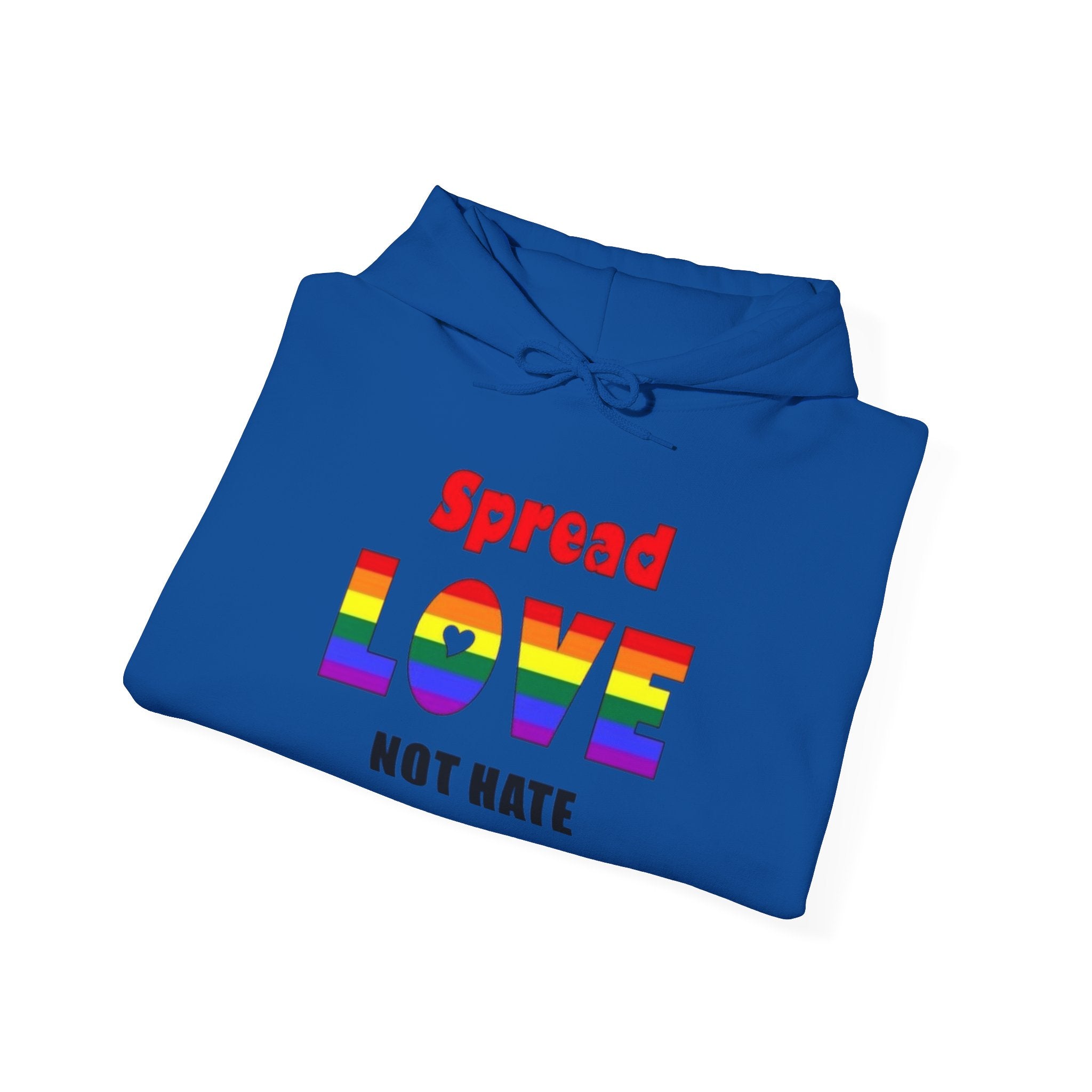 Spread Love Not Hate Unisex Hoodie