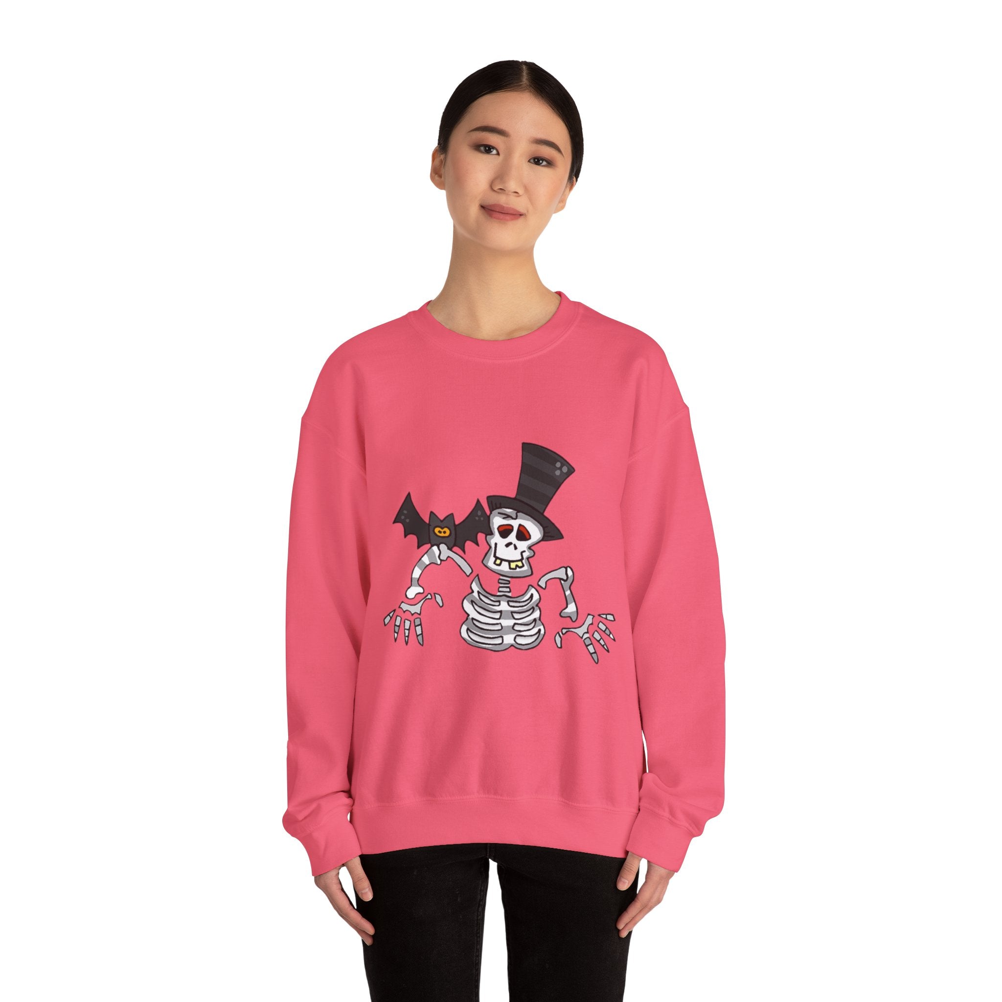 Halloween Skeleton Unisex Crewneck Sweatshirt