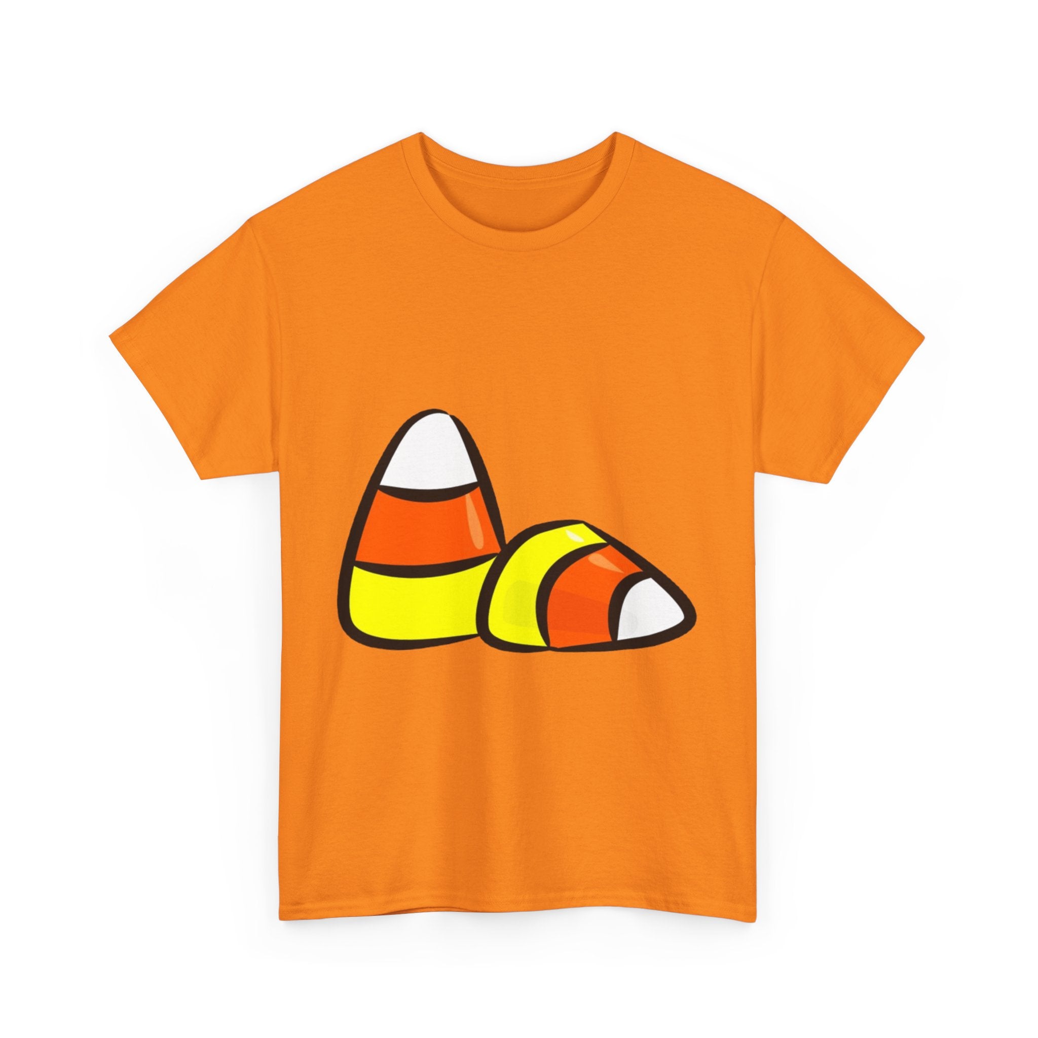 Halloween Candy Corn Unisex Heavy Cotton T-Shirt