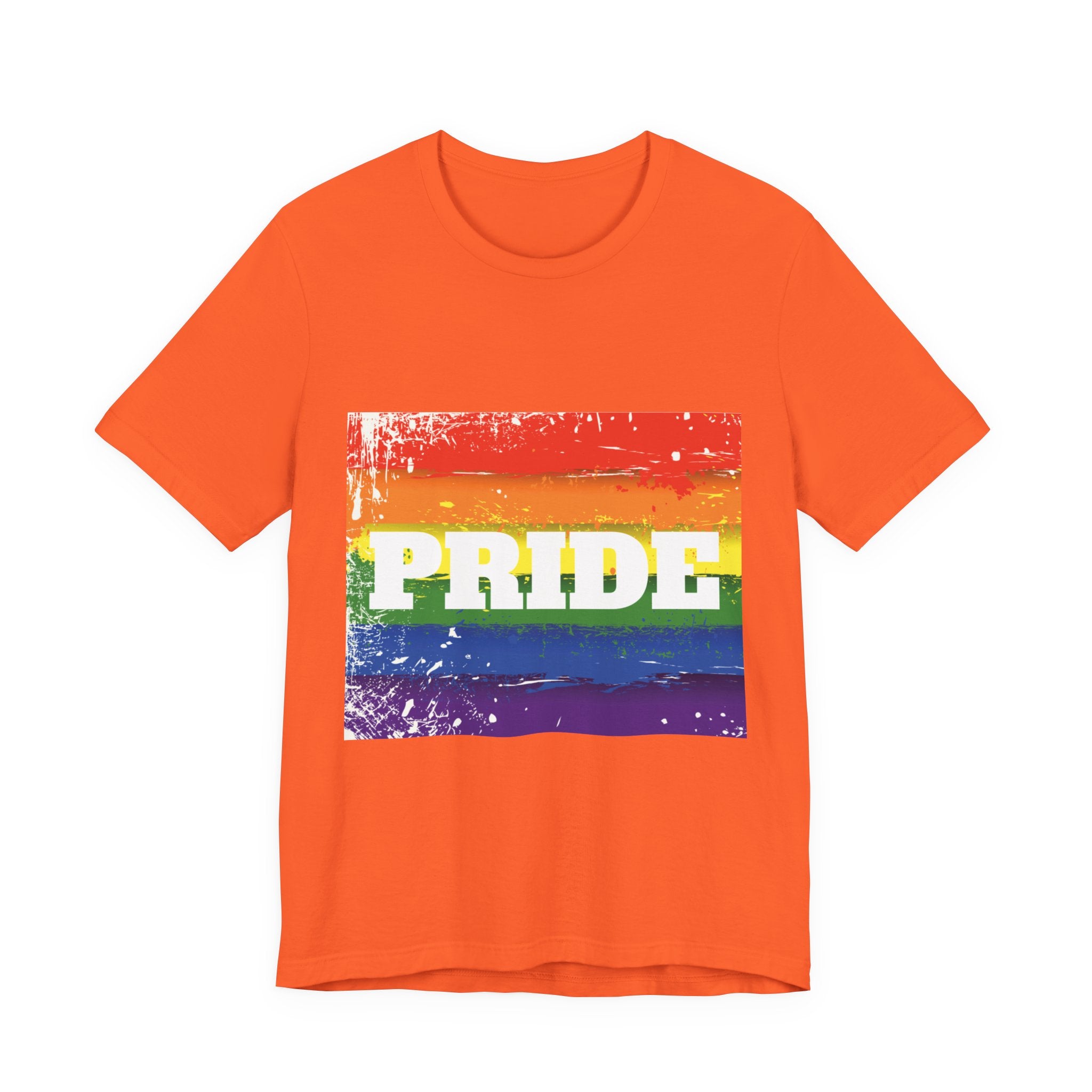Pride Rainbow Unisex Jersey Short Sleeve T-Shirt