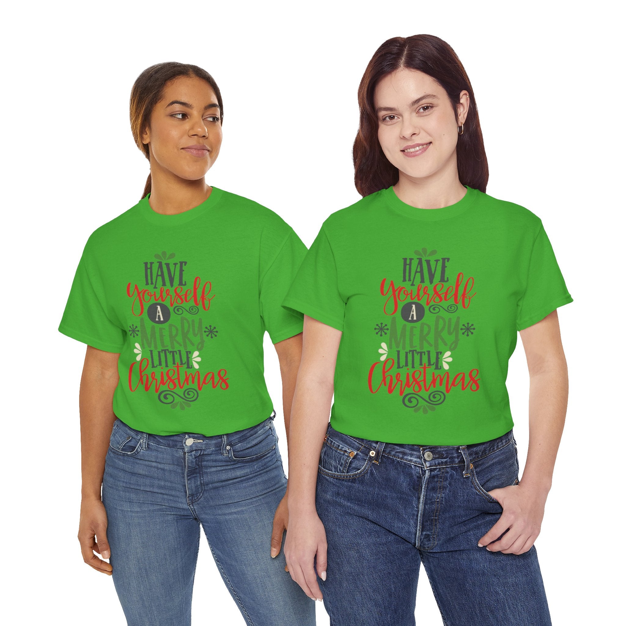 Have Yourself a Merry Little Christmas Unisex Heavy Cotton T-Shirt
