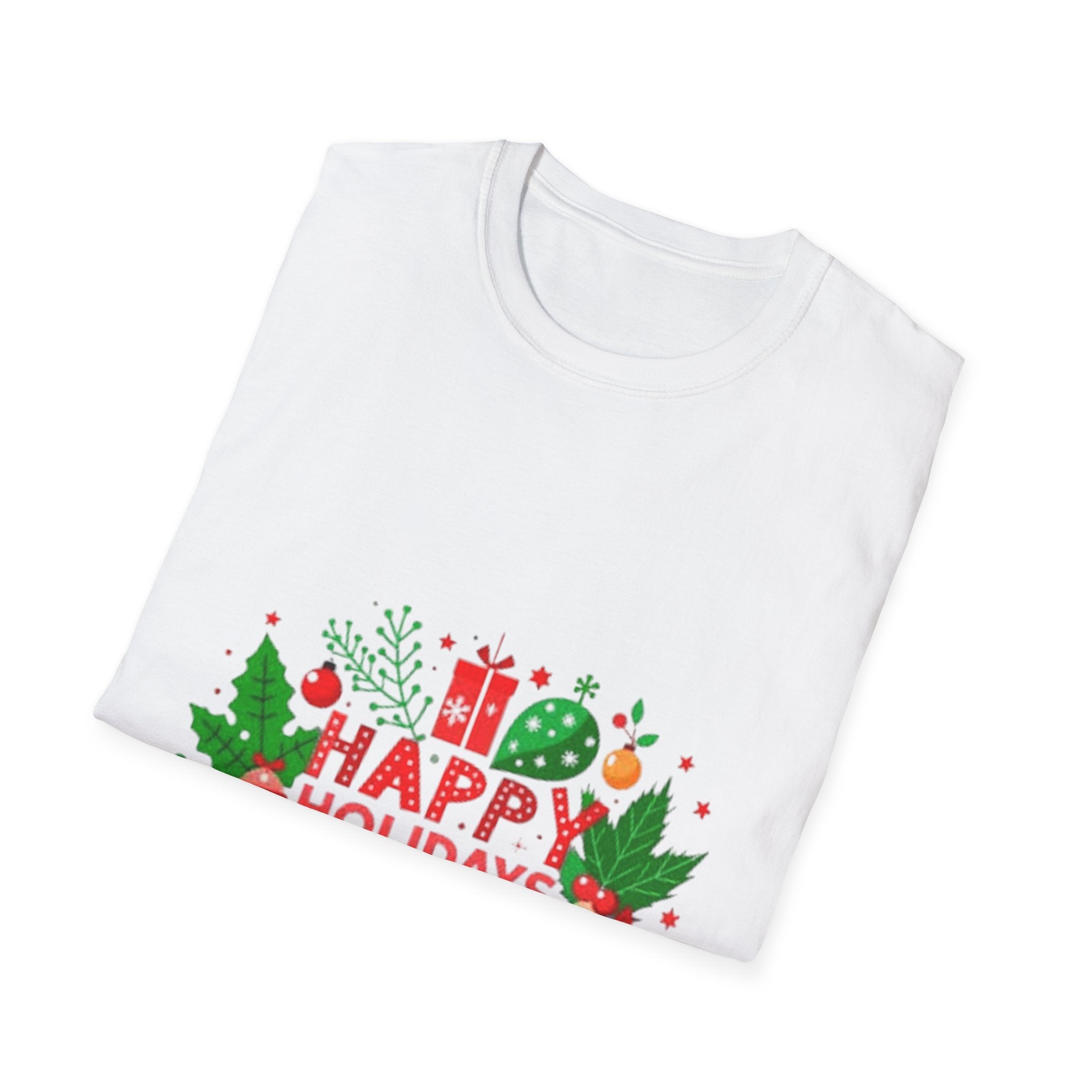Happy Holidays Unisex Softstyle T-Shirt