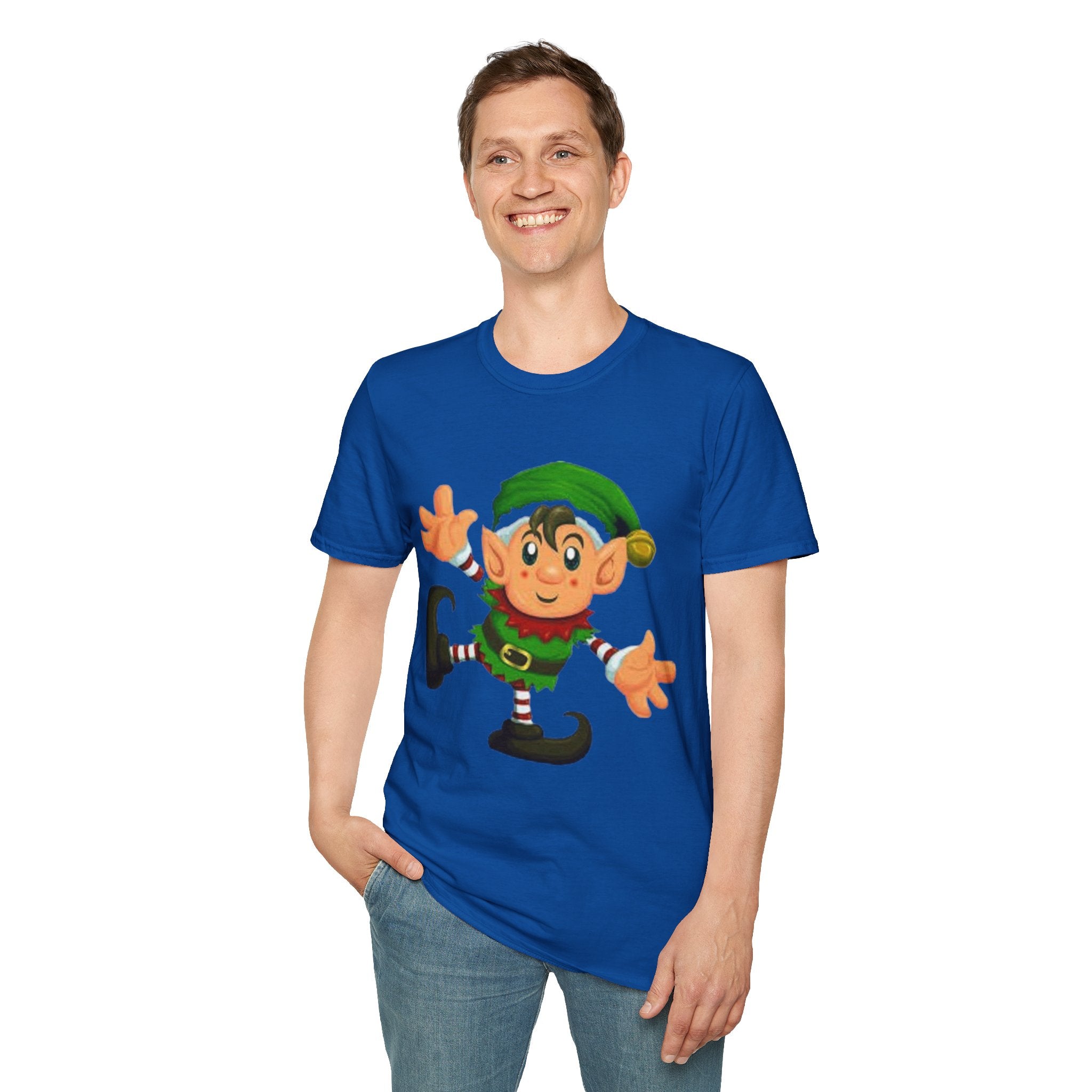 Christmas Elf Unisex Softstyle T-Shirt