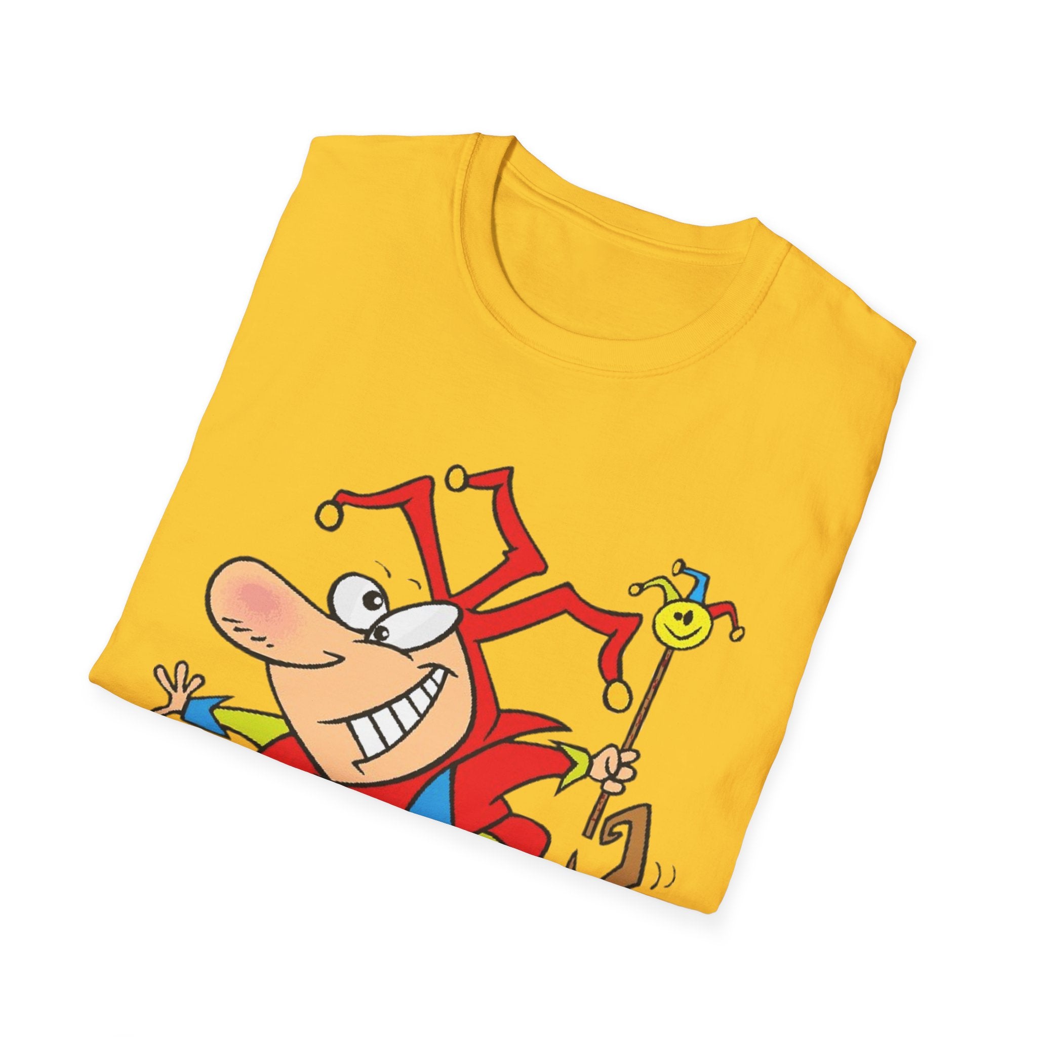 Funny Jester Unisex Softstyle T-Shirt