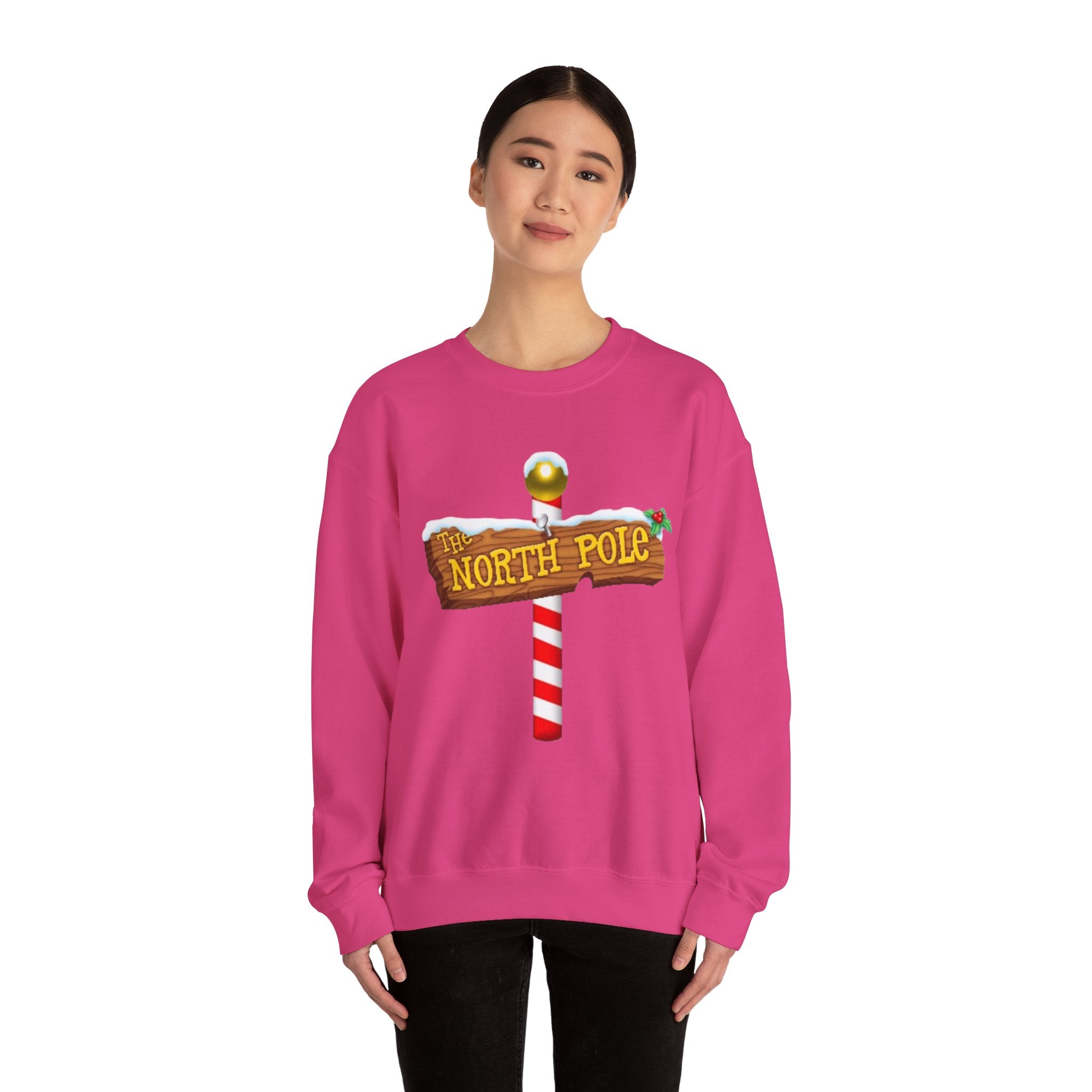 North Pole Unisex Heavy Blend™ Crewneck Sweatshirt