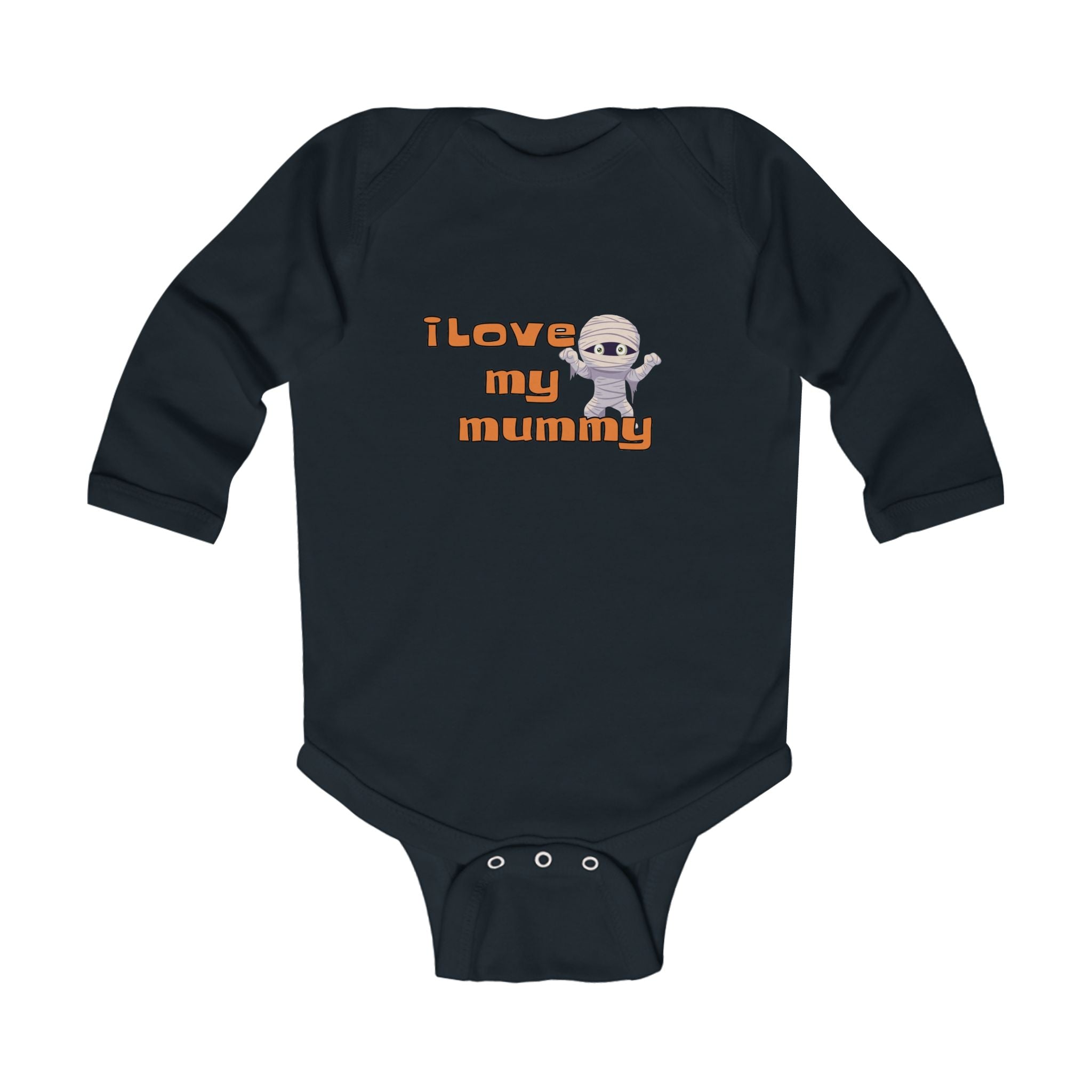 I Love My Mummy Long Sleeve Infant One-Piece Bodysuit