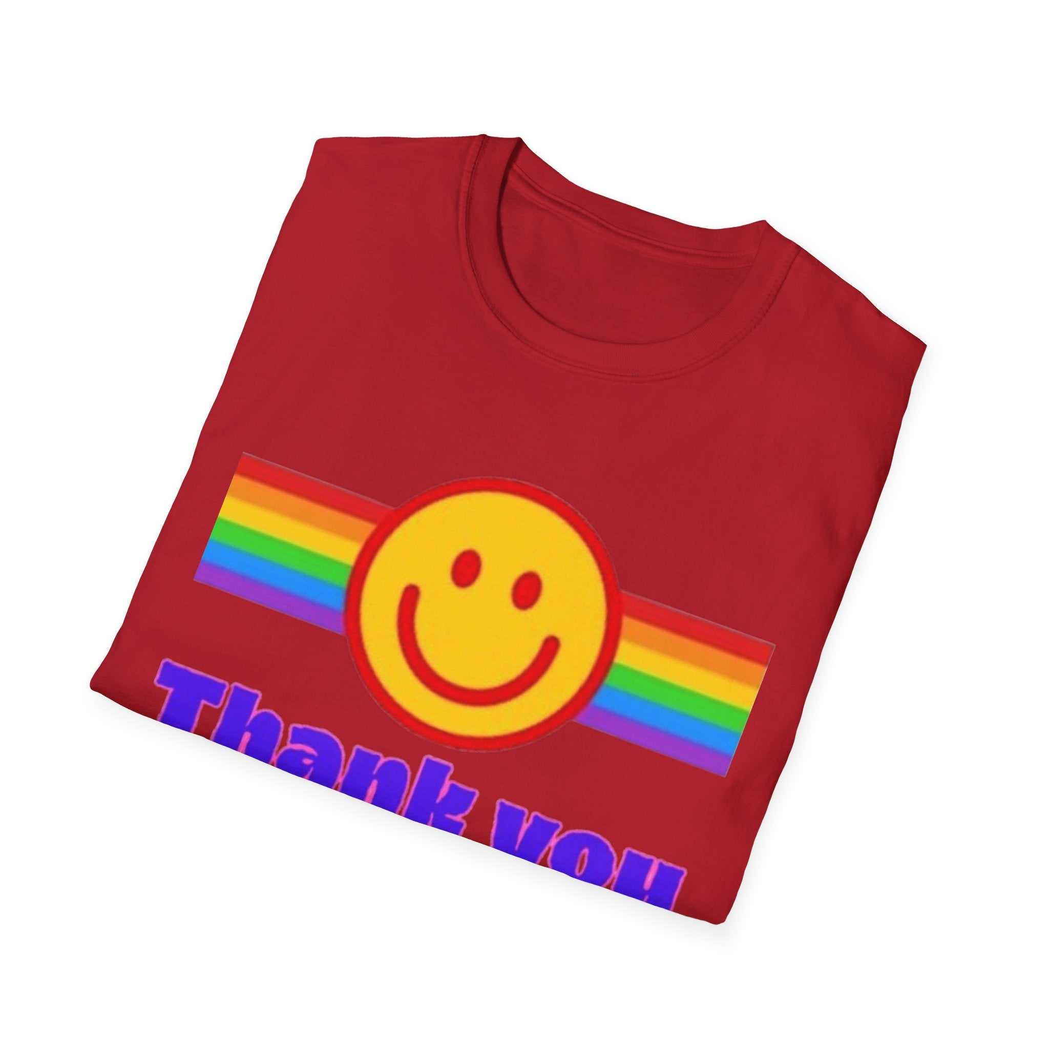 Thank You Have A Gay Day Unisex Softstyle T-Shirt
