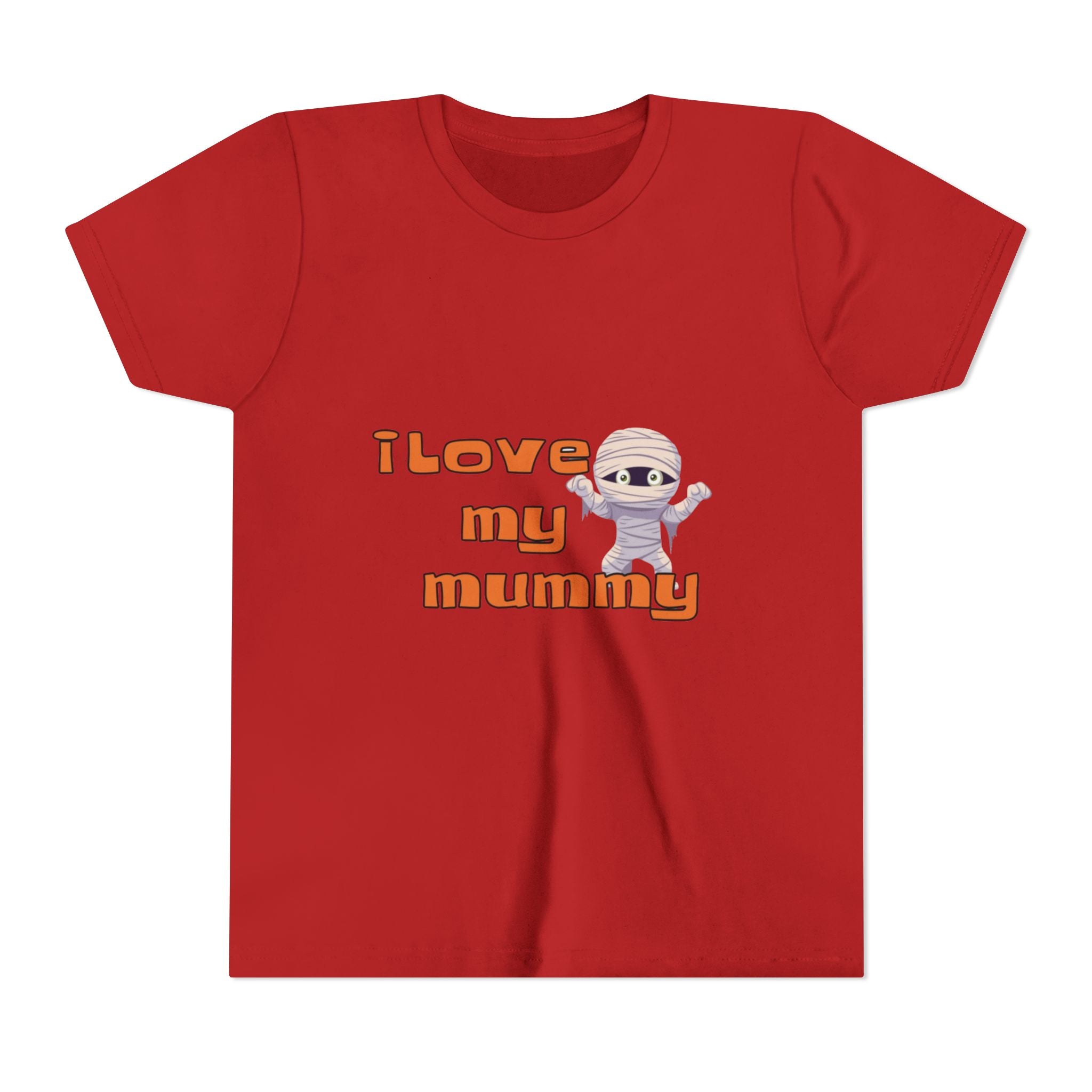 I Love My Mummy Youth Short Sleeve T-Shirt