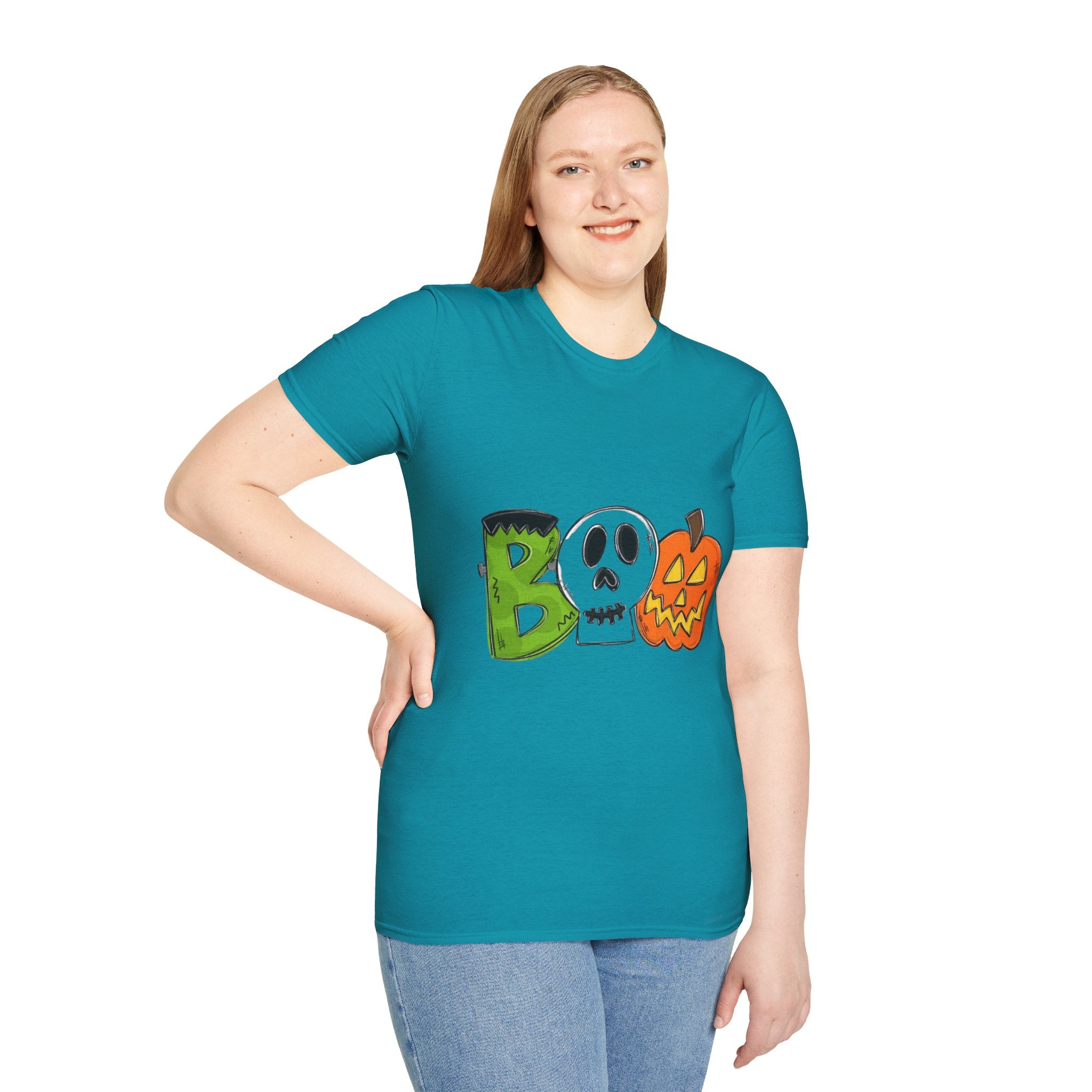 Halloween Boo Unisex Softstyle T-Shirt
