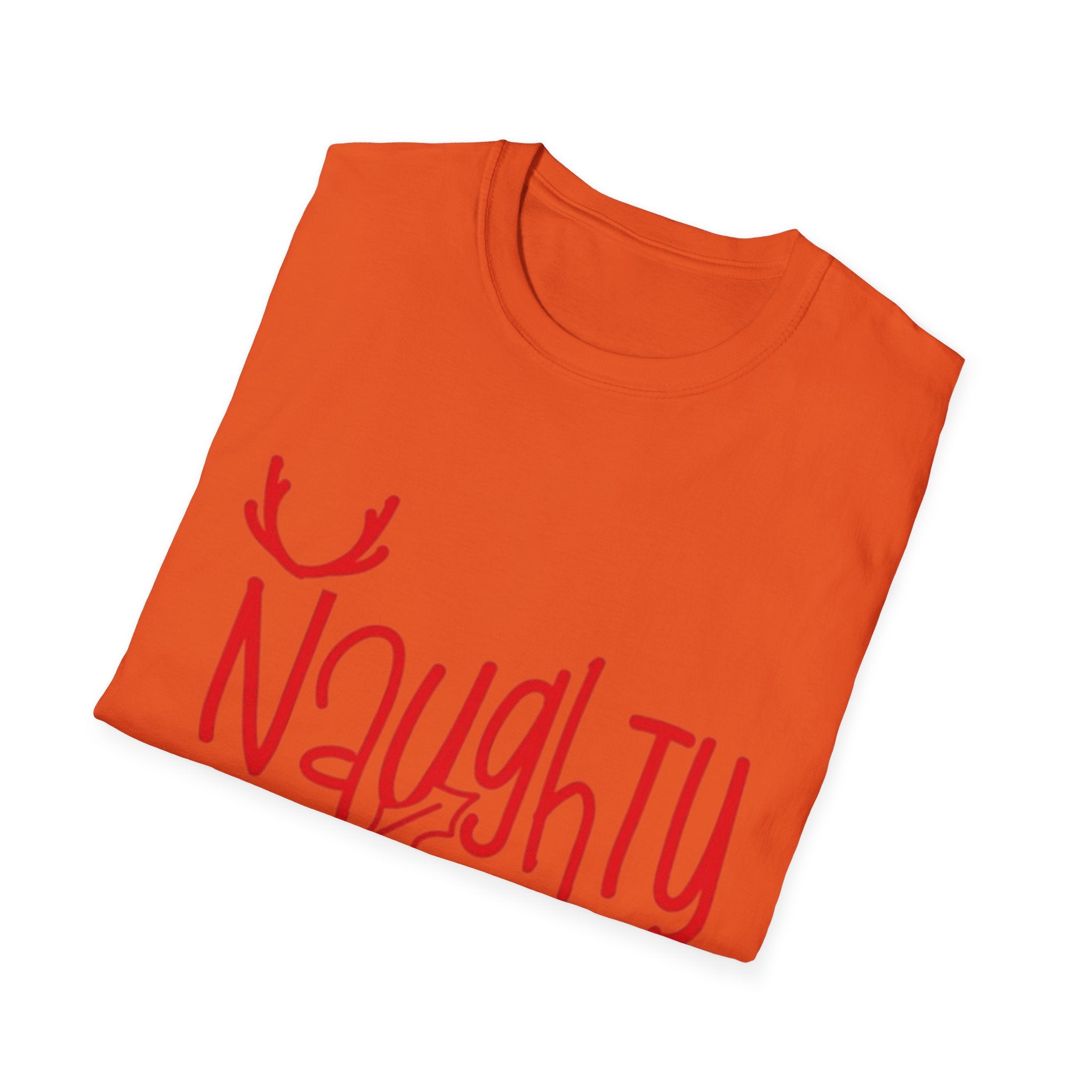 Naughty Or Nice Unisex Softstyle T-Shirt