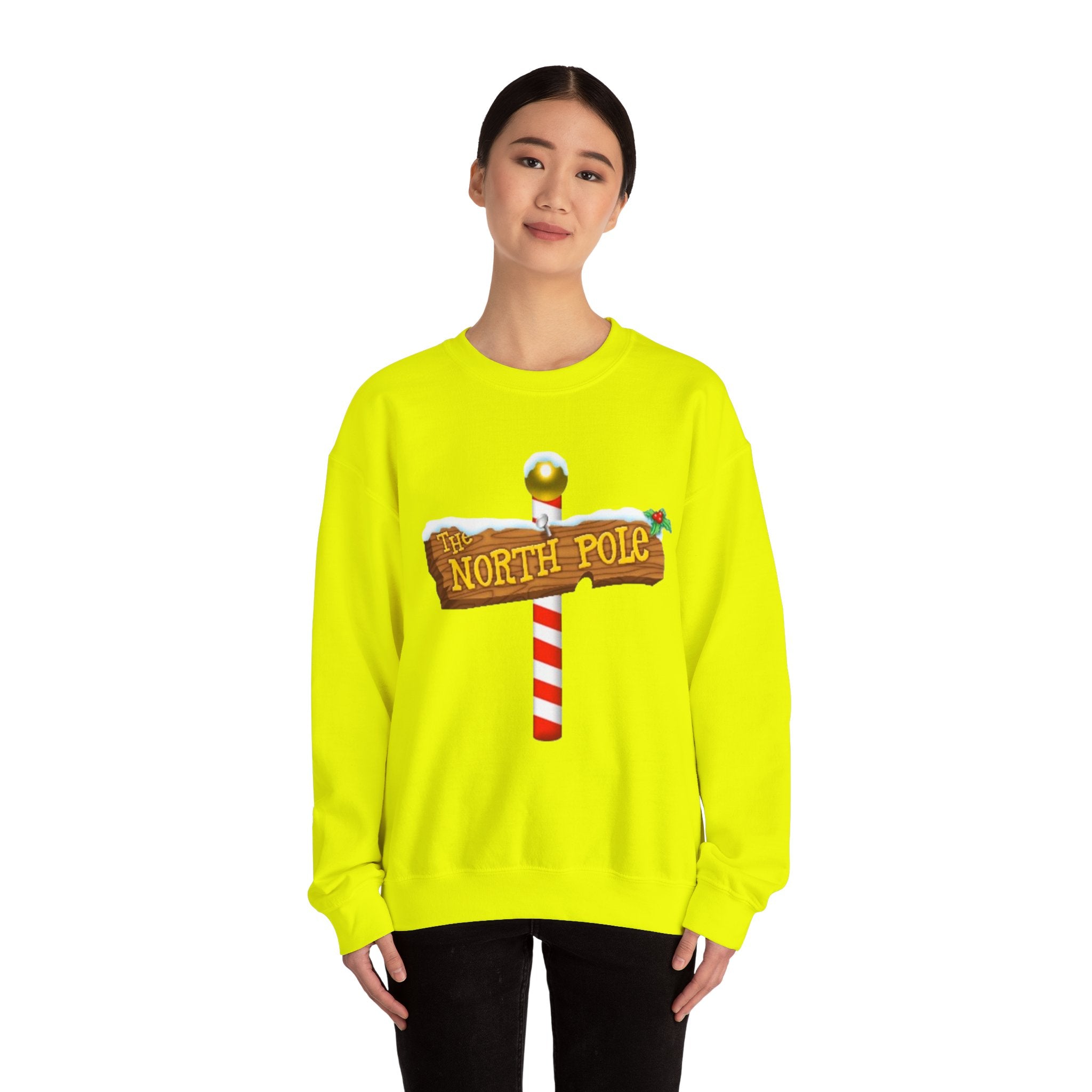 North Pole Unisex Heavy Blend™ Crewneck Sweatshirt