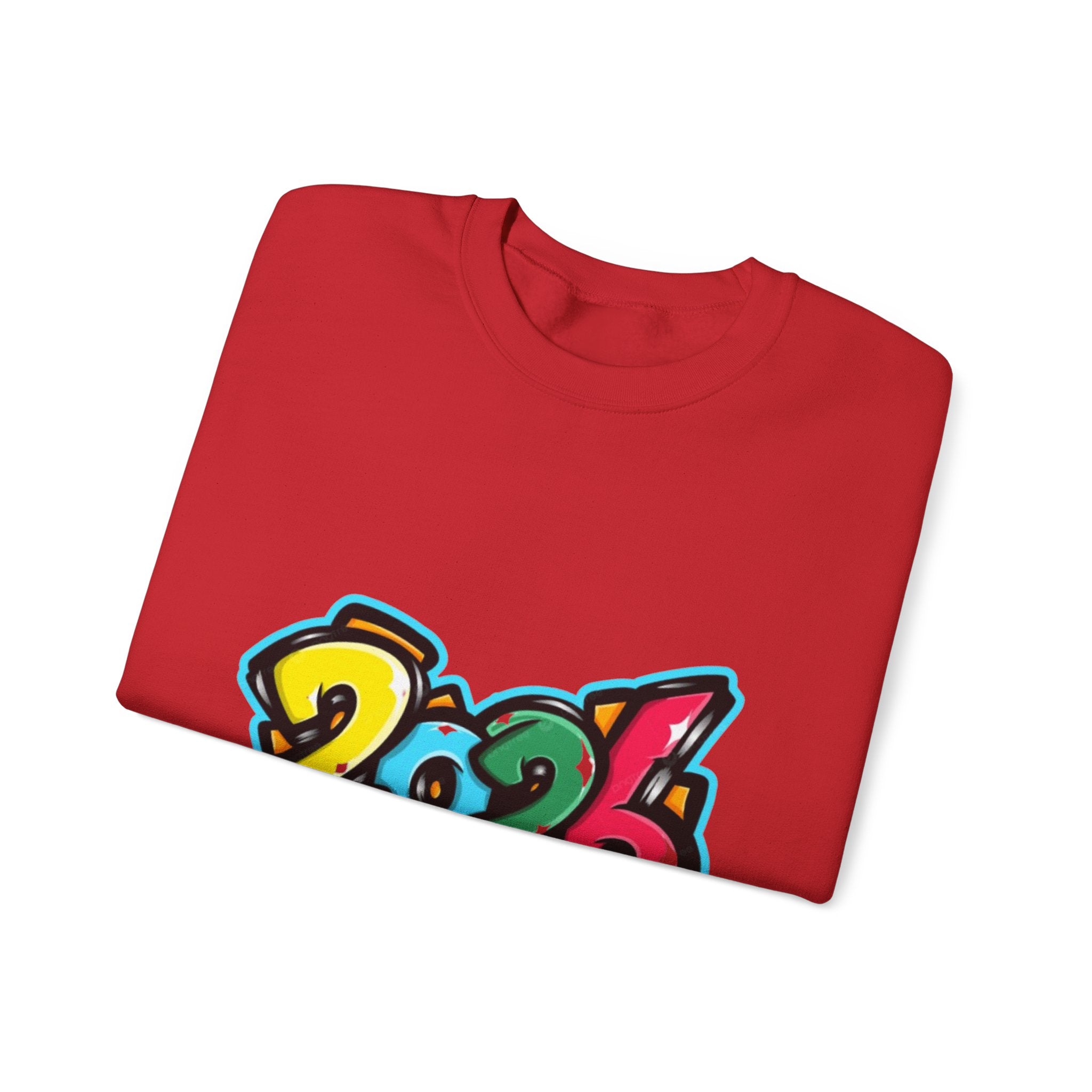 2026 Graffiti Style Unisex Heavy Blend™ Crewneck Sweatshirt