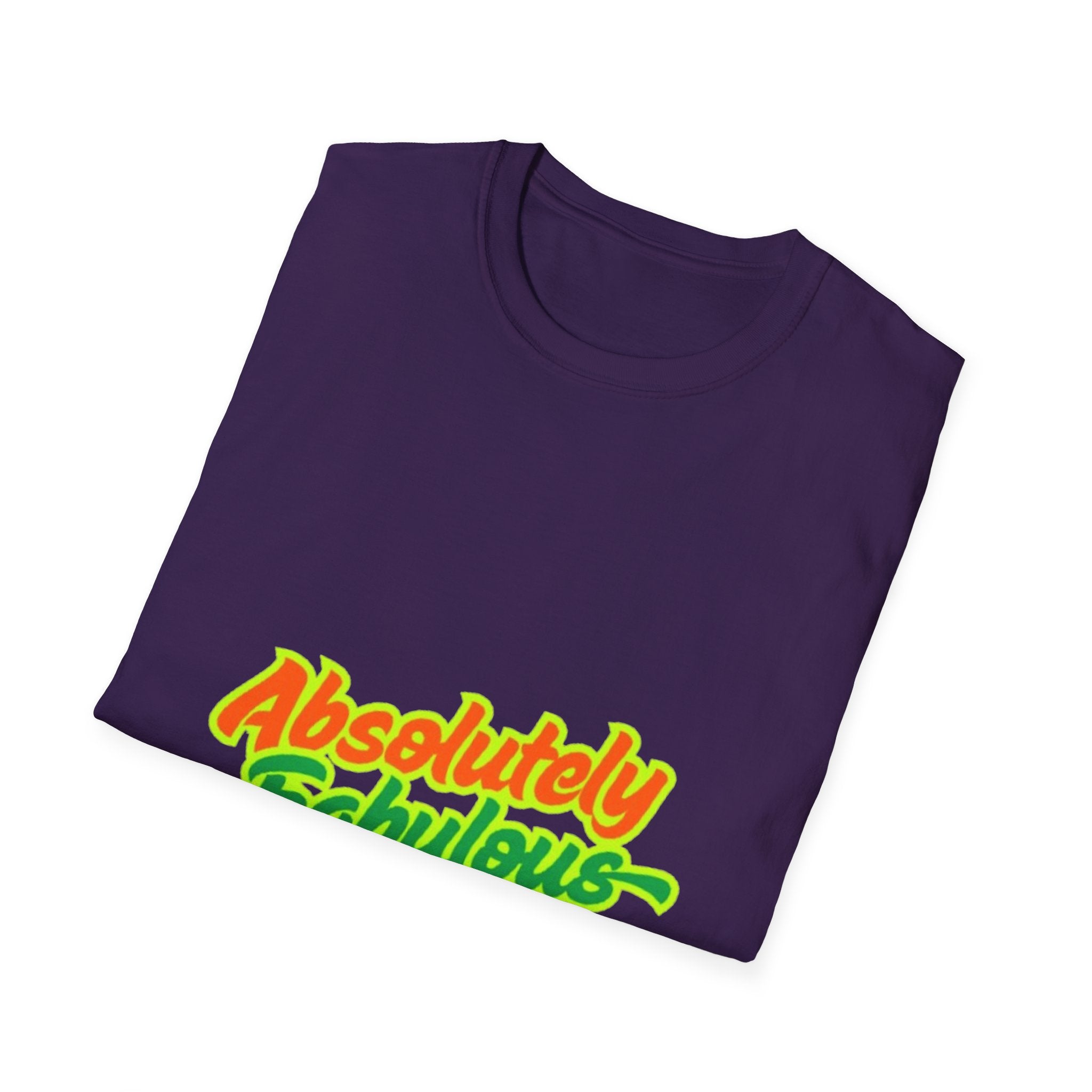 Absolutely Fabulous Orange/Green Unisex Softstyle T-Shirt