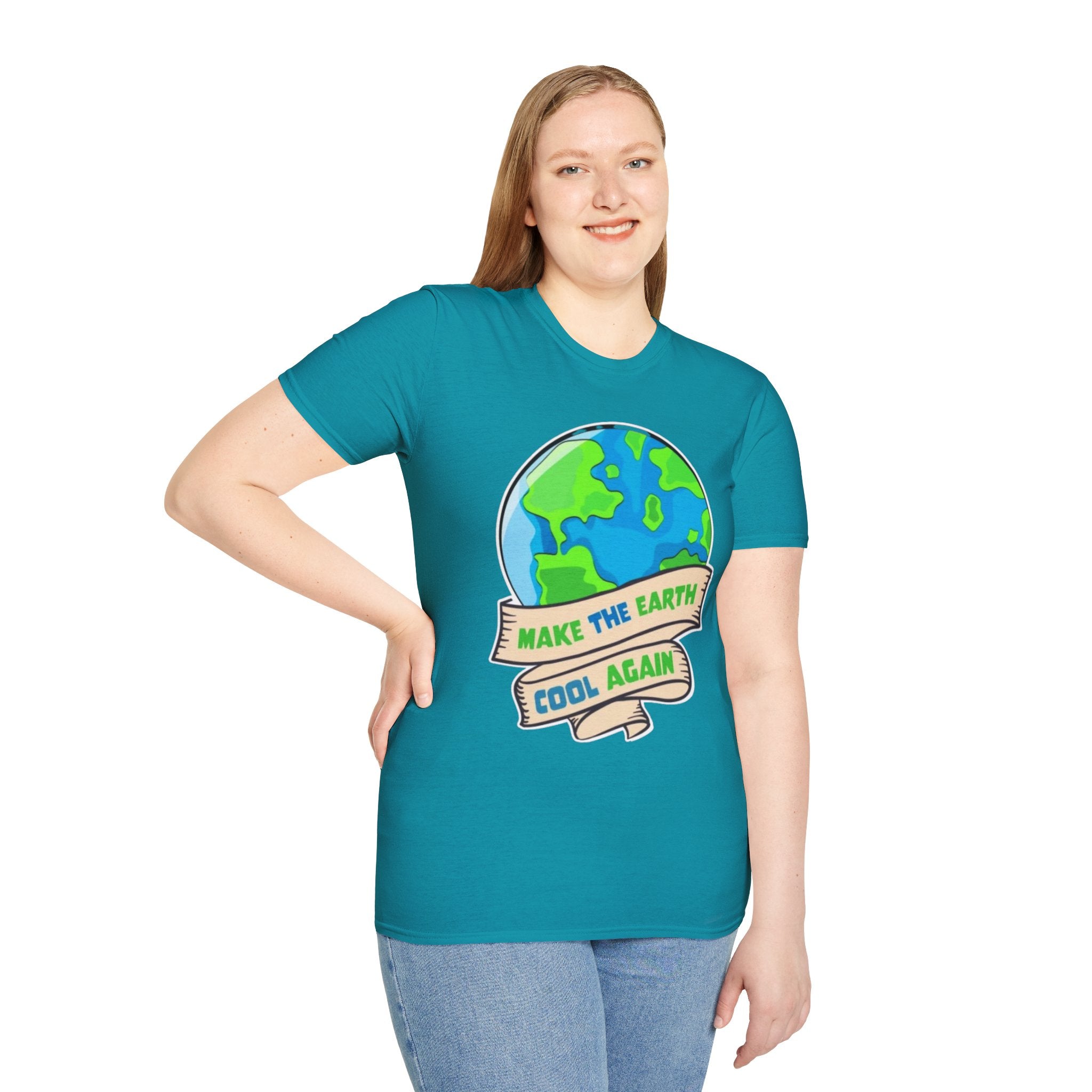 Make The Earth Cool Again Unisex Softstyle T-Shirt