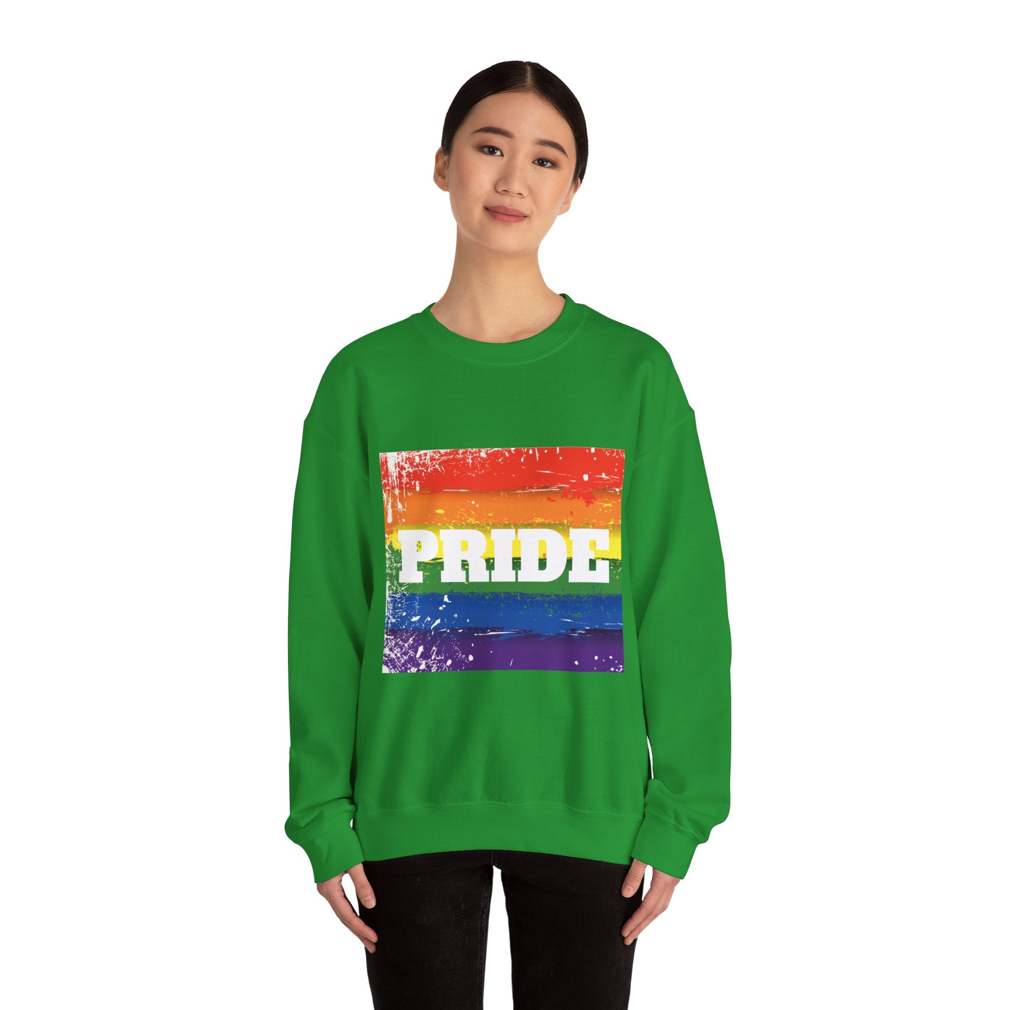 Pride Rainbow Unisex Crewneck Sweatshirt