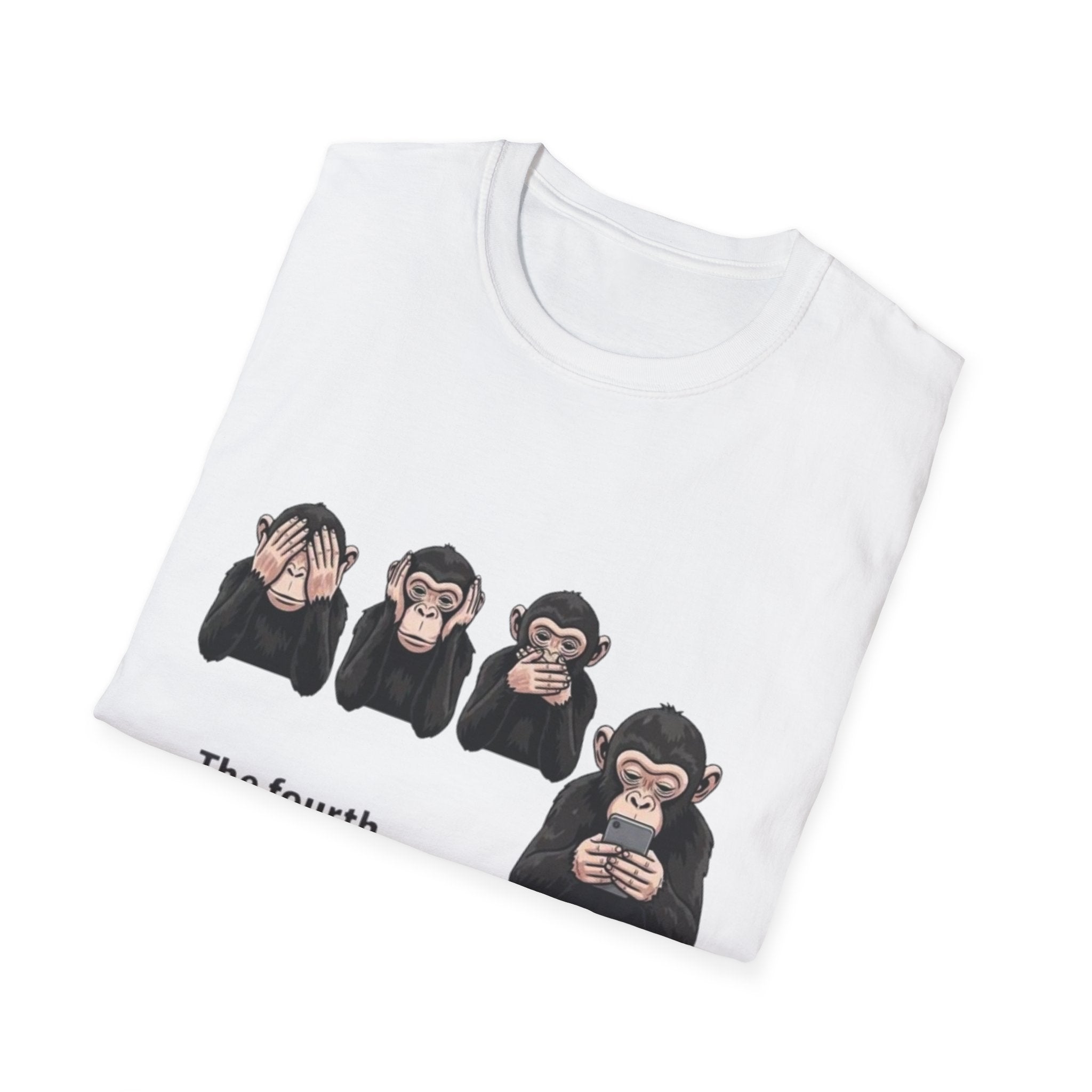 Four Monkeys Unisex Softstyle T-Shirt