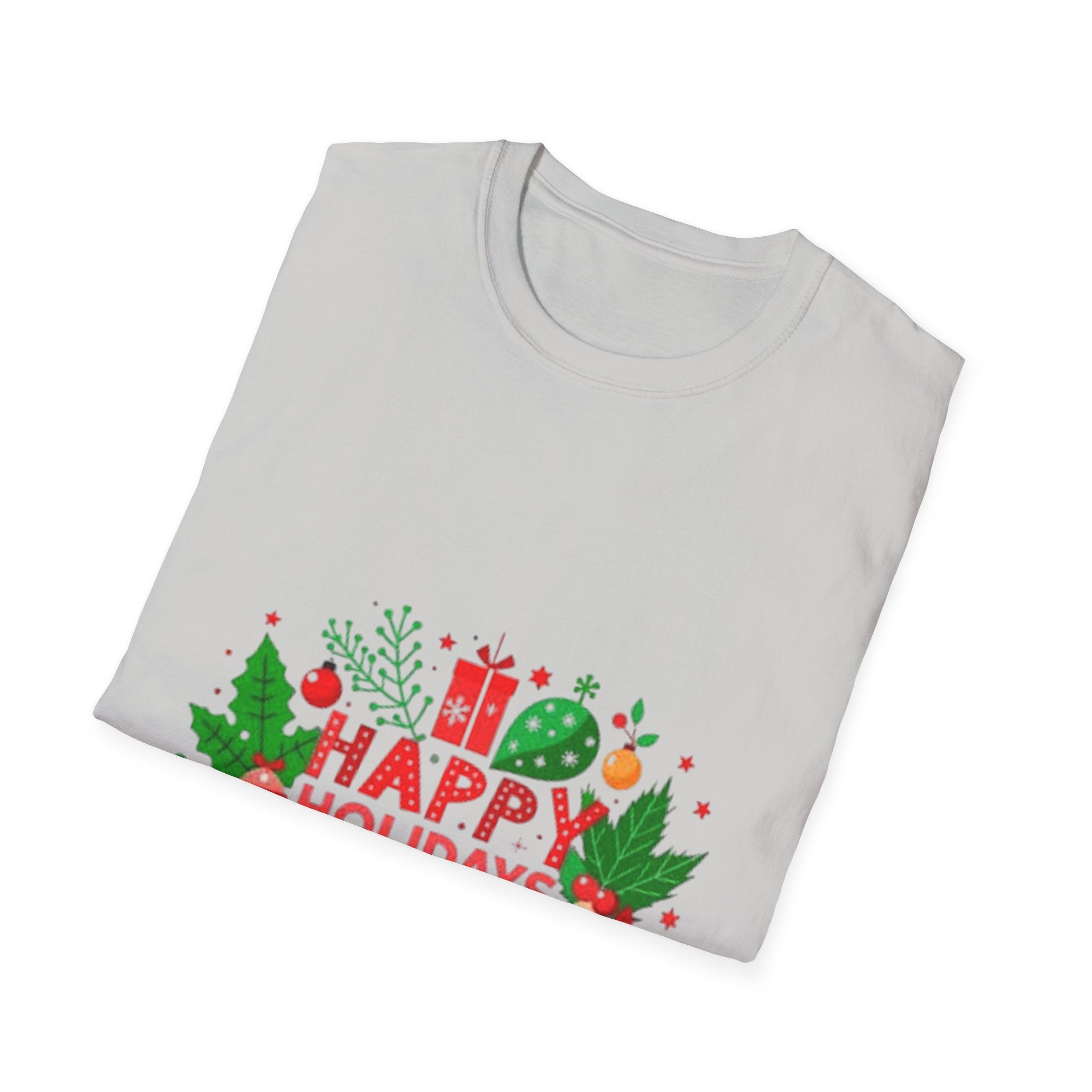 Happy Holidays Unisex Softstyle T-Shirt