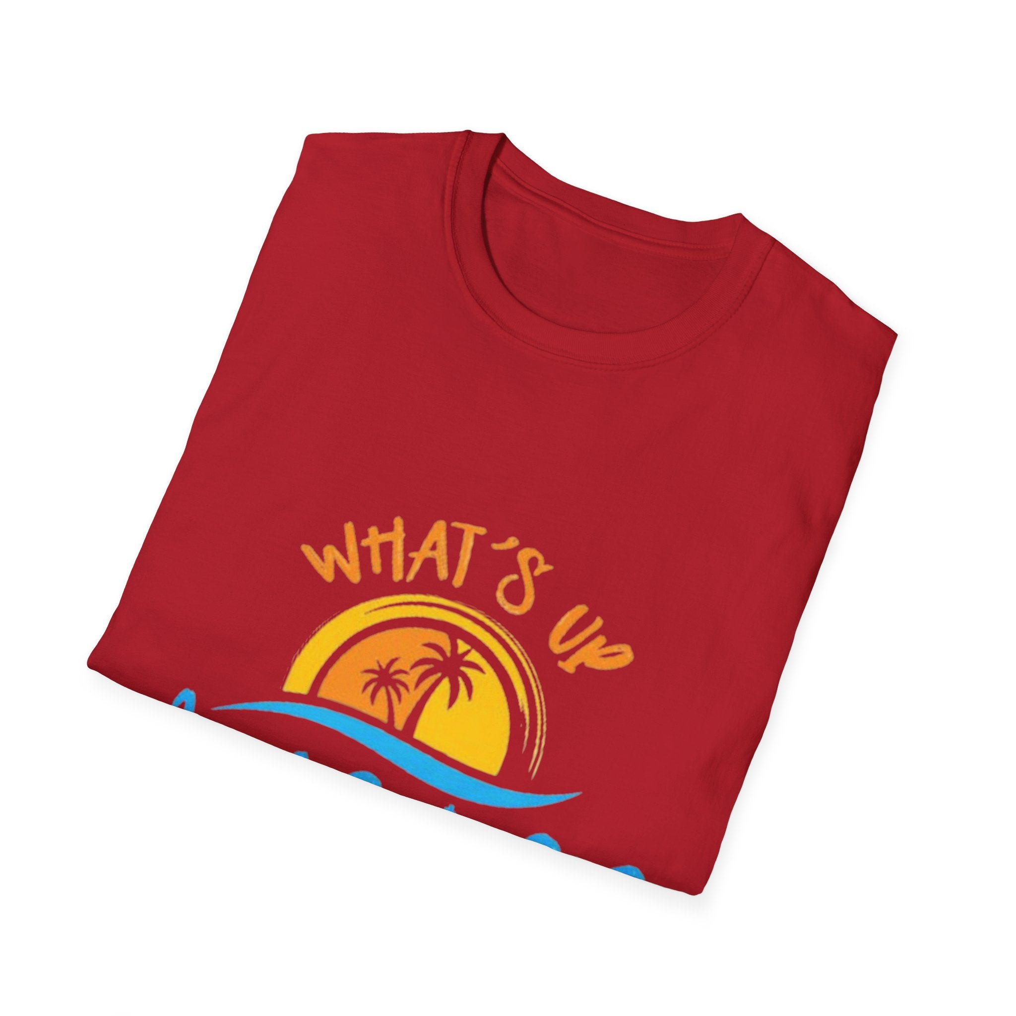 What's Up Beaches? Unisex Softstyle T-Shirt