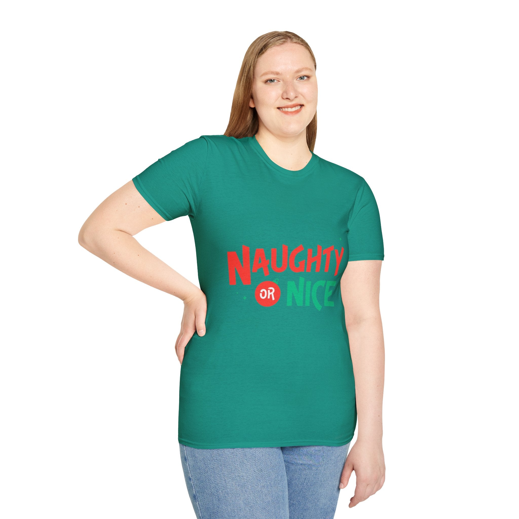 Naughty or Nice Unisex Softstyle T-Shirt