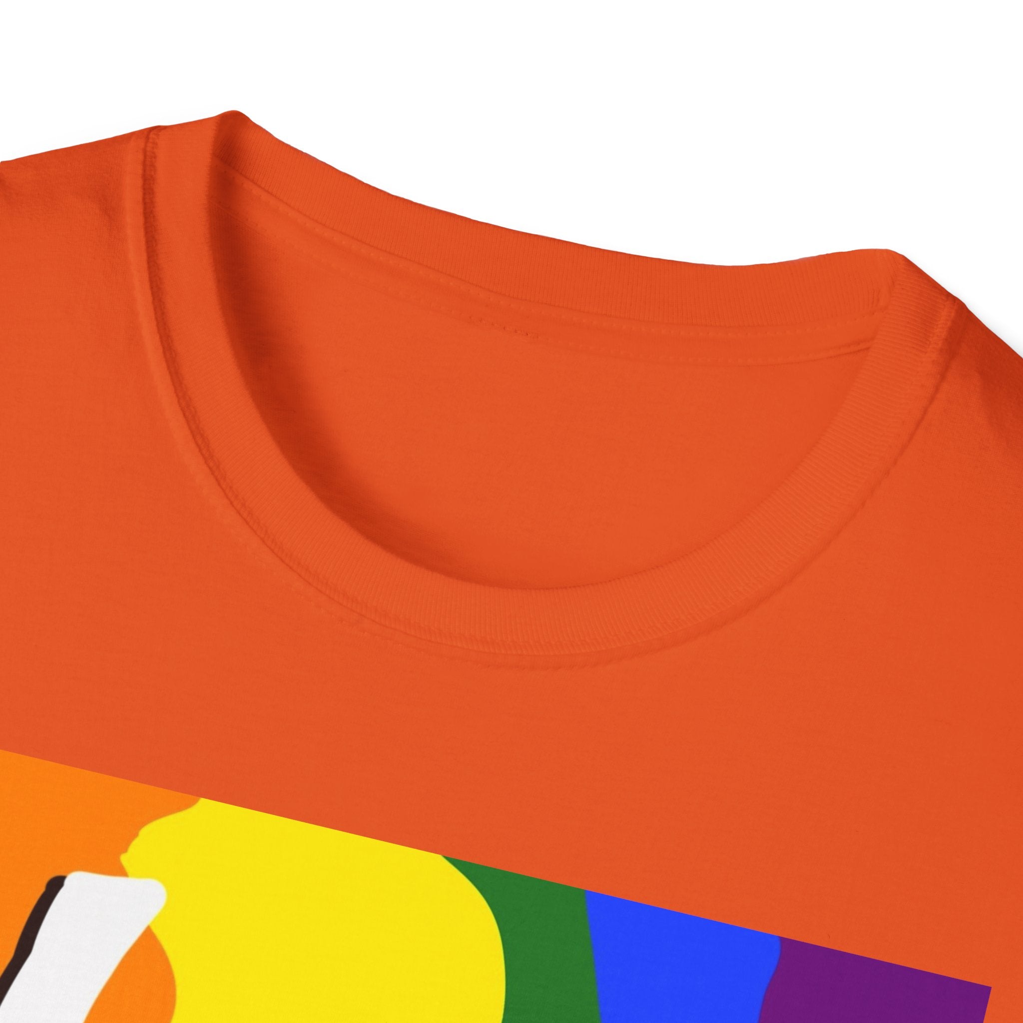 Colorful Pride Love is Love Unisex Softstyle T-Shirt
