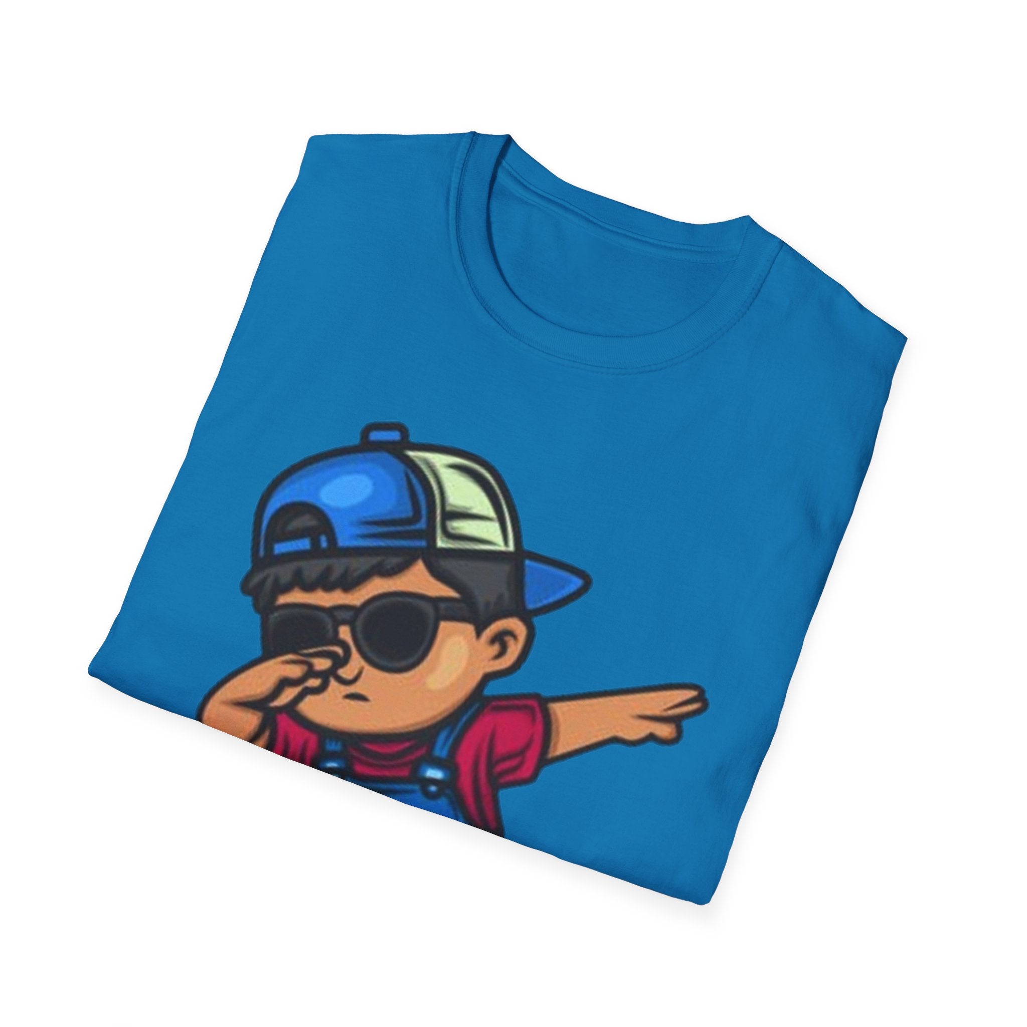 Cool Kid Dabbing Unisex Softstyle T-Shirt