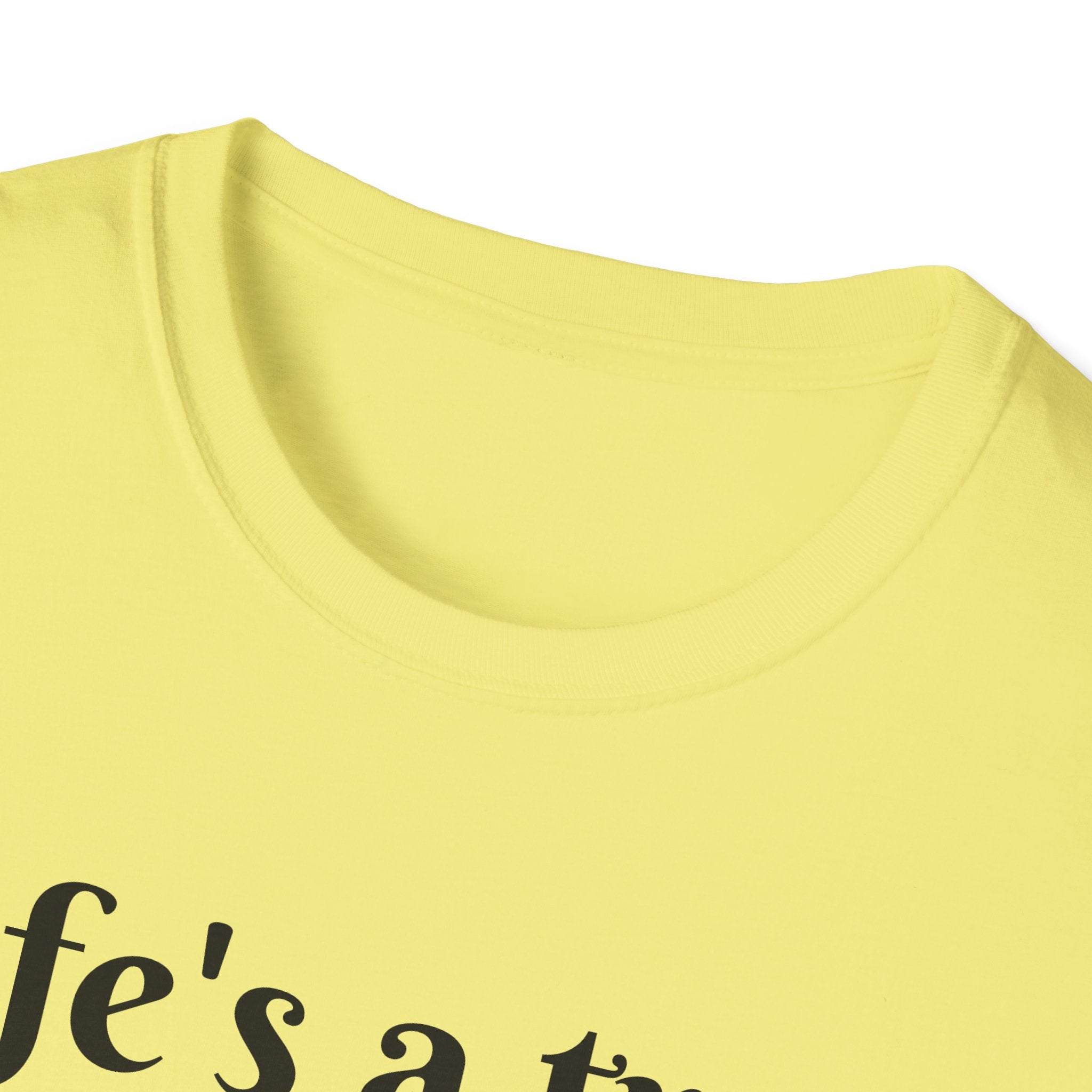 Life's A Treat Unicorn Unisex Softstyle T-Shirt