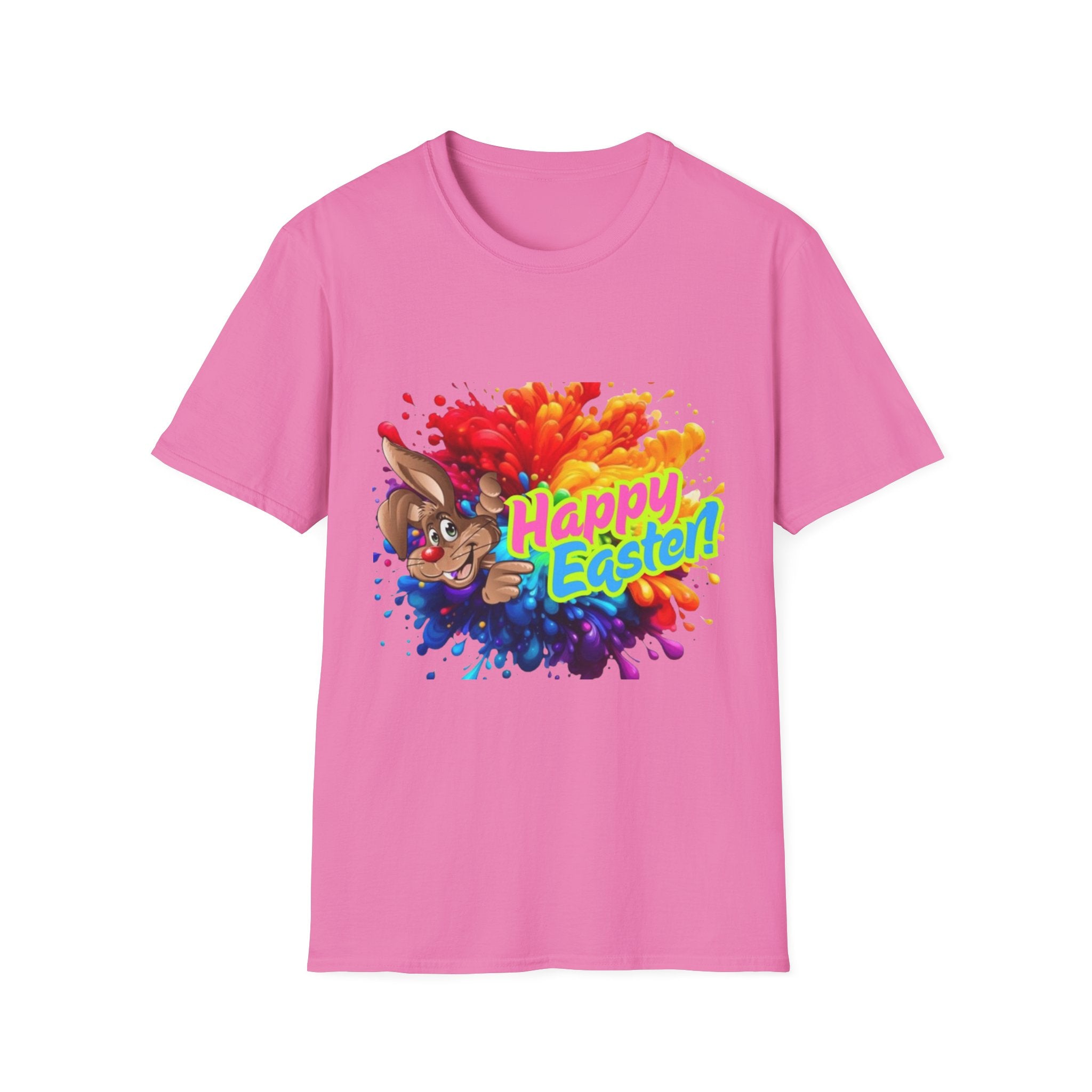 Happy Easter Bunny Unisex Softstyle T-Shirt