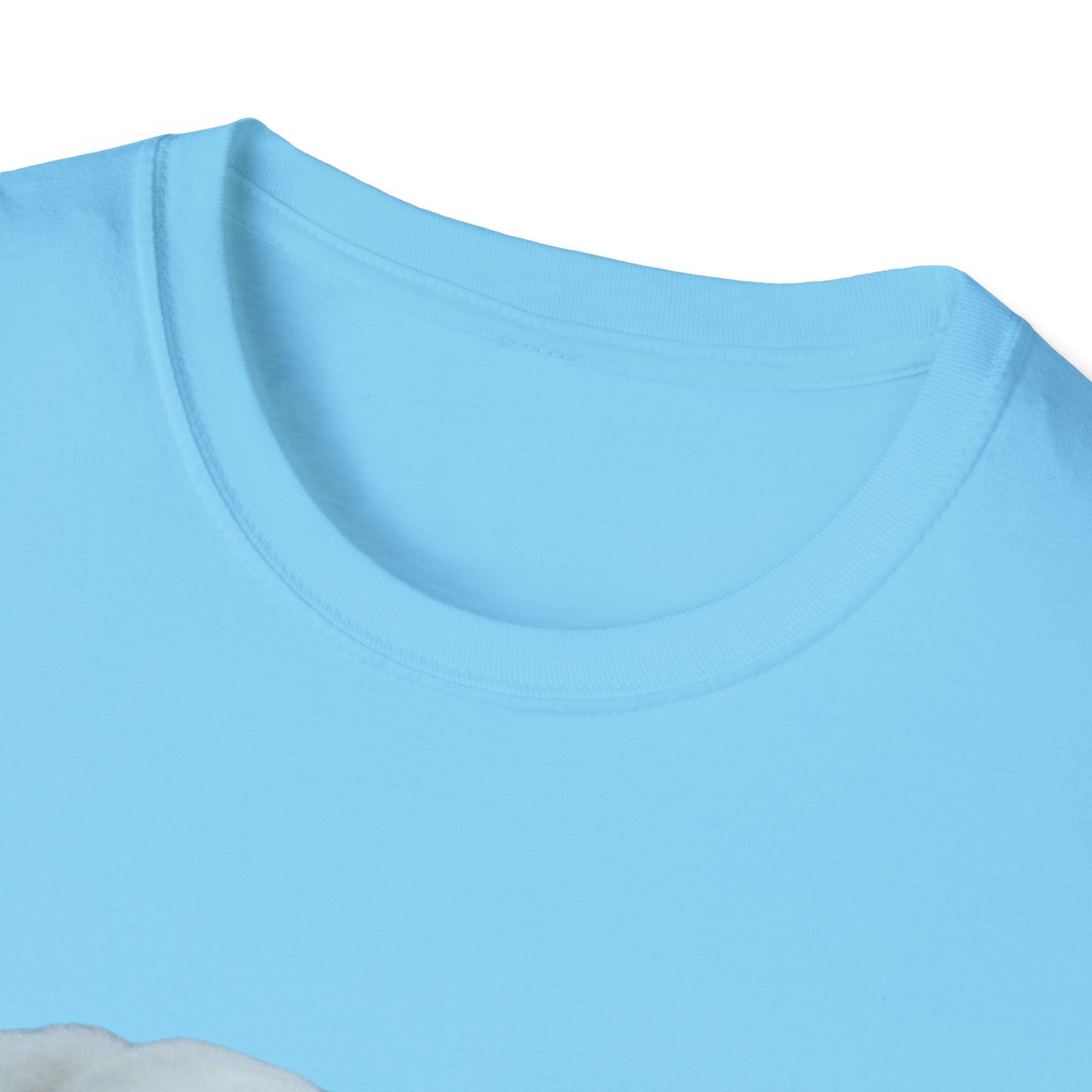 Easter Bunny And His Golden Eggs Unisex Softstyle T-Shirt