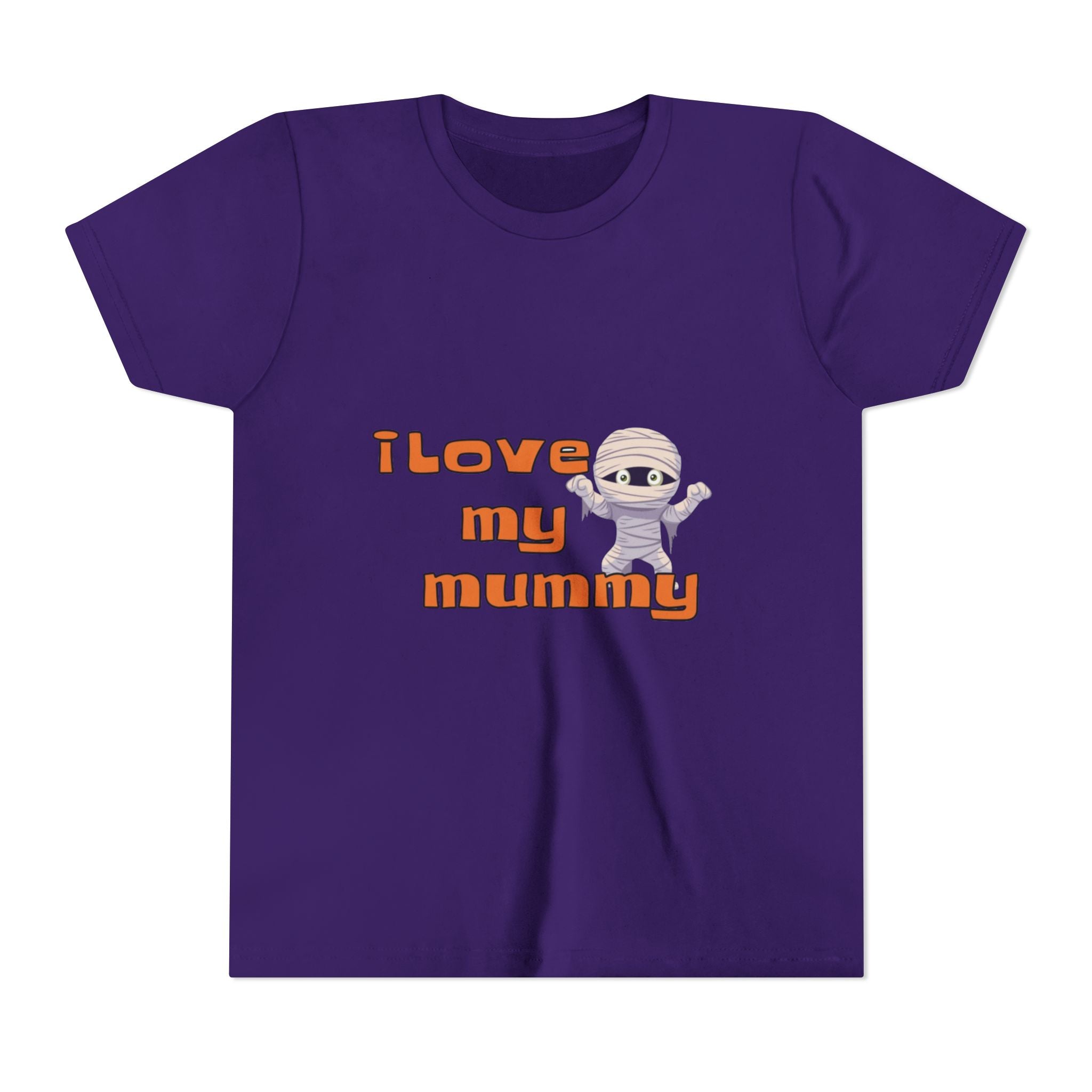I Love My Mummy Youth Short Sleeve T-Shirt