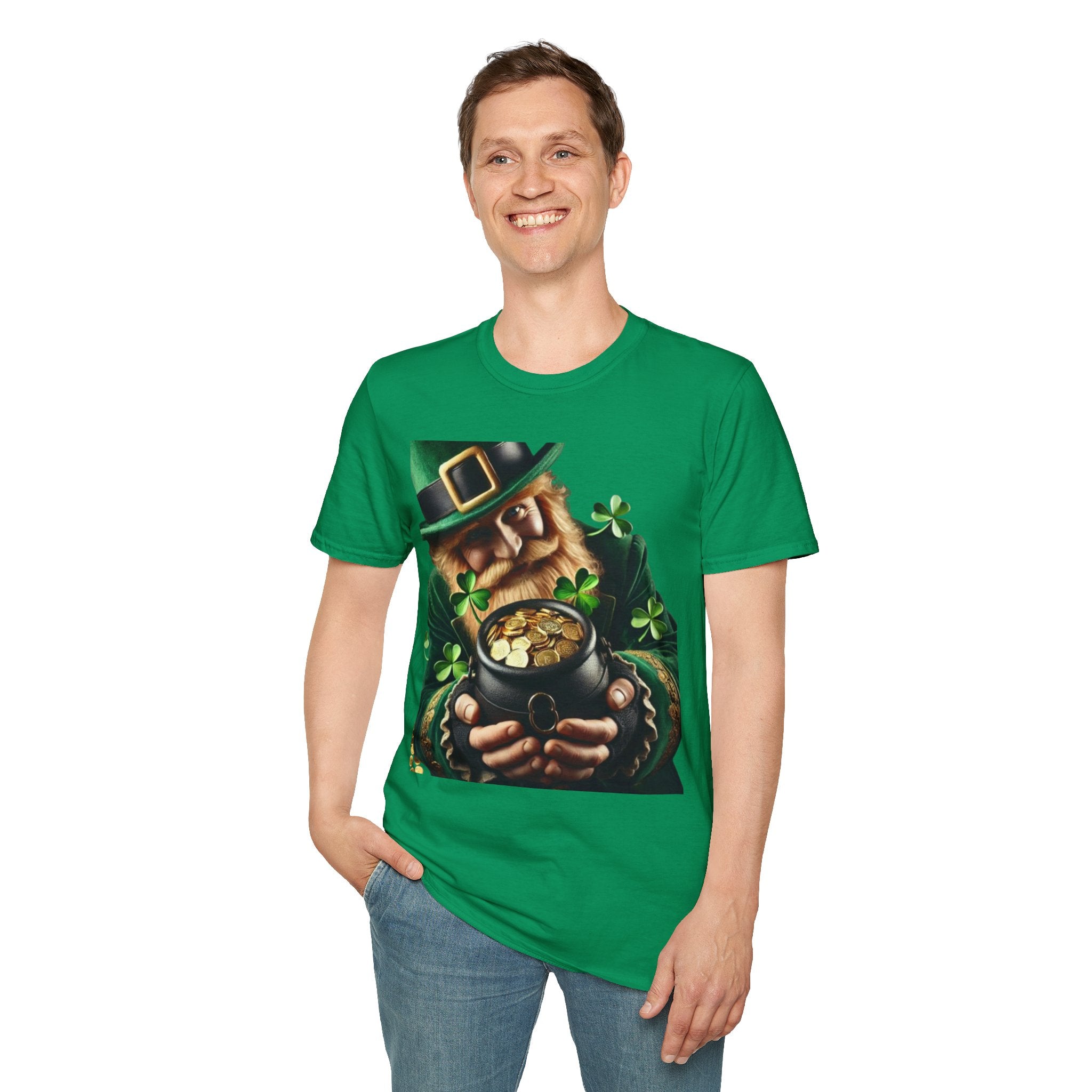 Lucky Leprechaun Unisex Softstyle T-Shirt