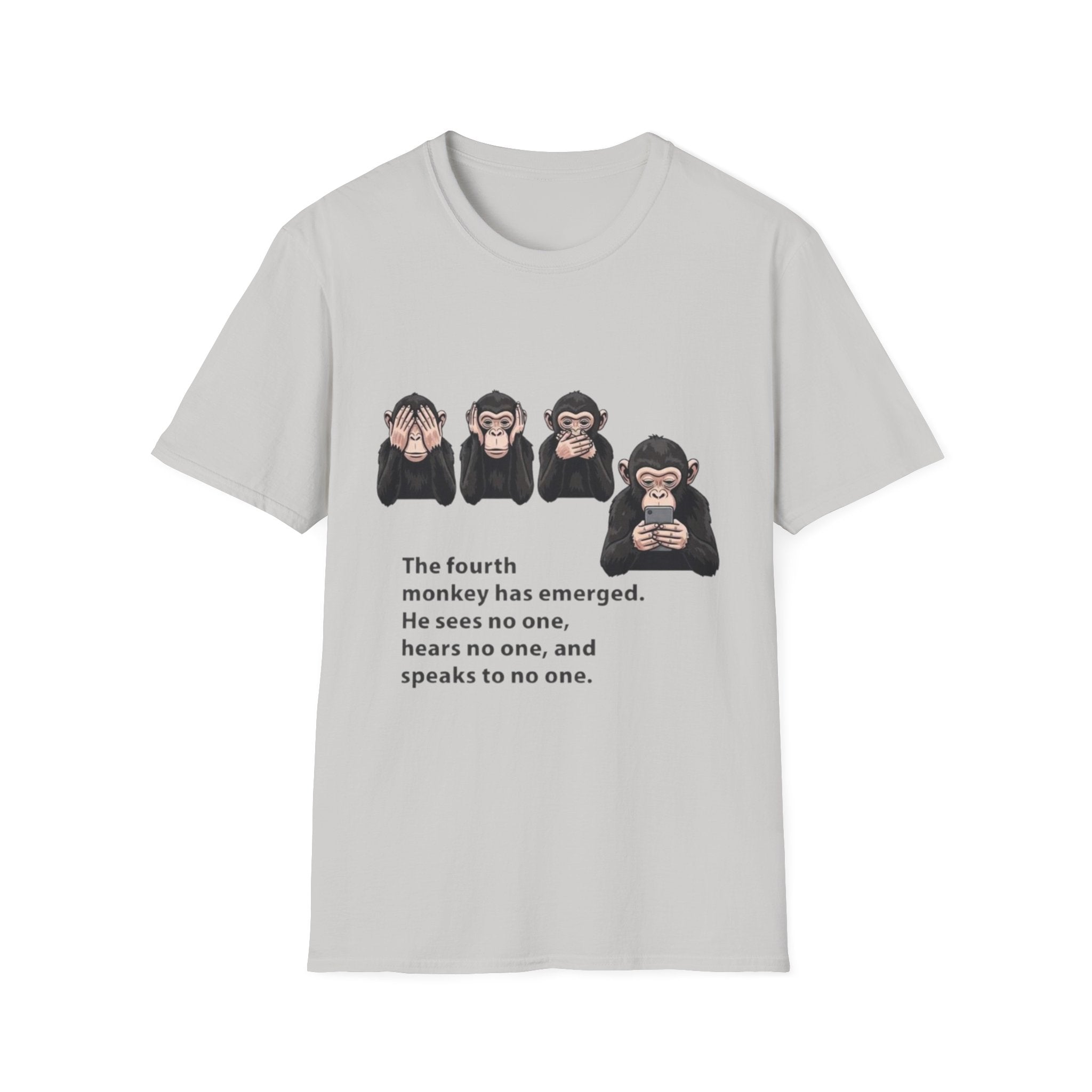 Four Monkeys Unisex Softstyle T-Shirt