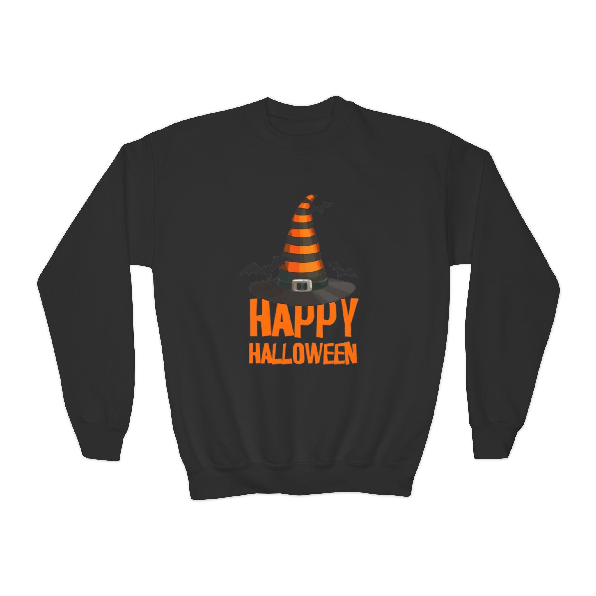 Happy Halloween Youth Crewneck Sweatshirt