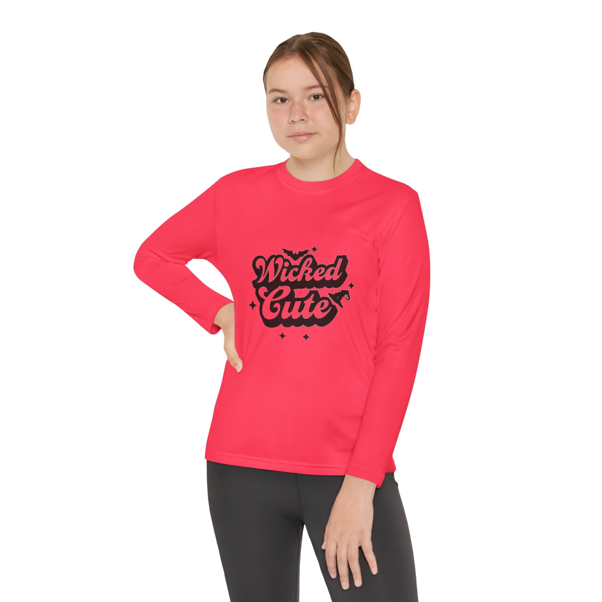 Wicked Cute Youth Competitor Long Sleeve T-Shirt