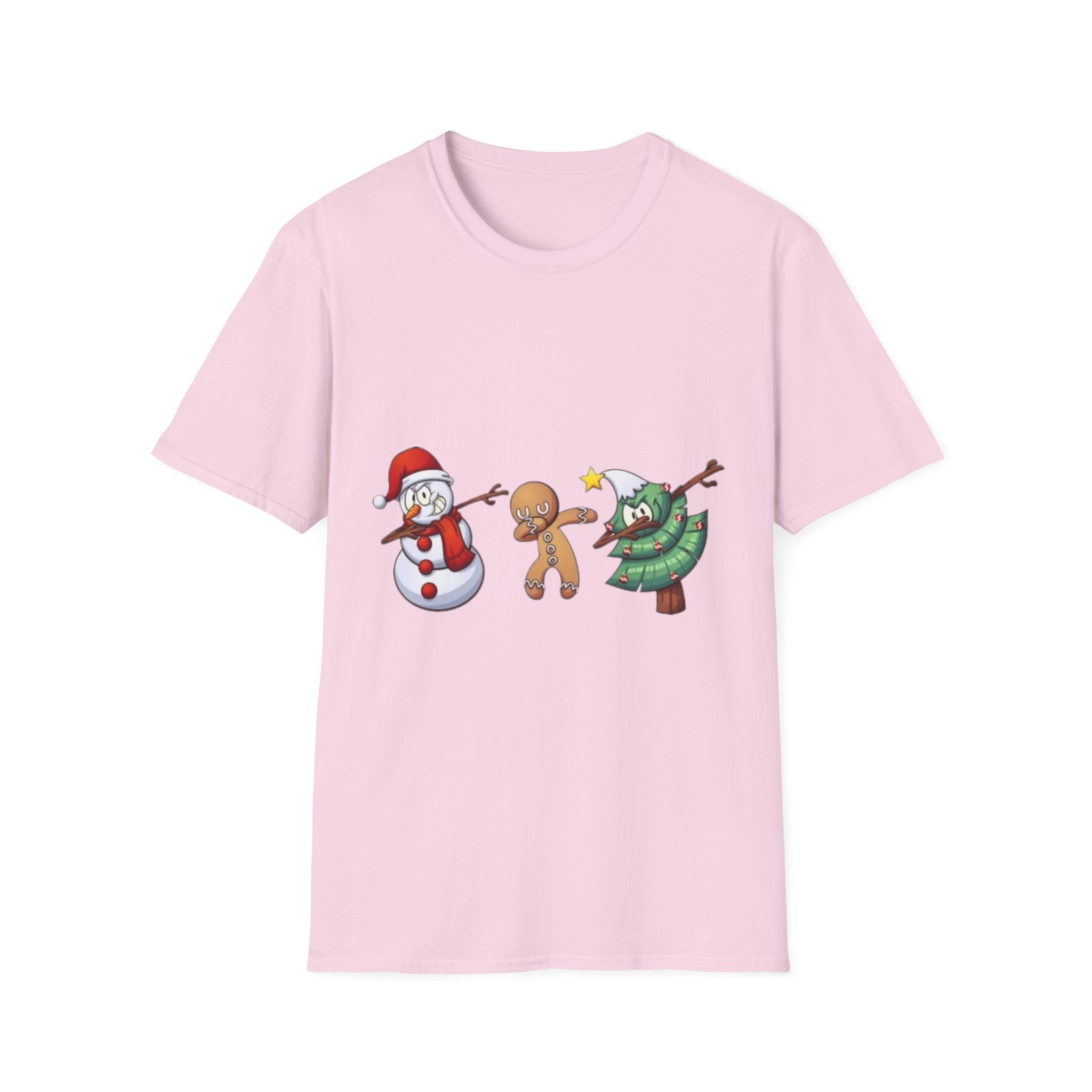 Christmas Dabbing Unisex Softstyle T-Shirt