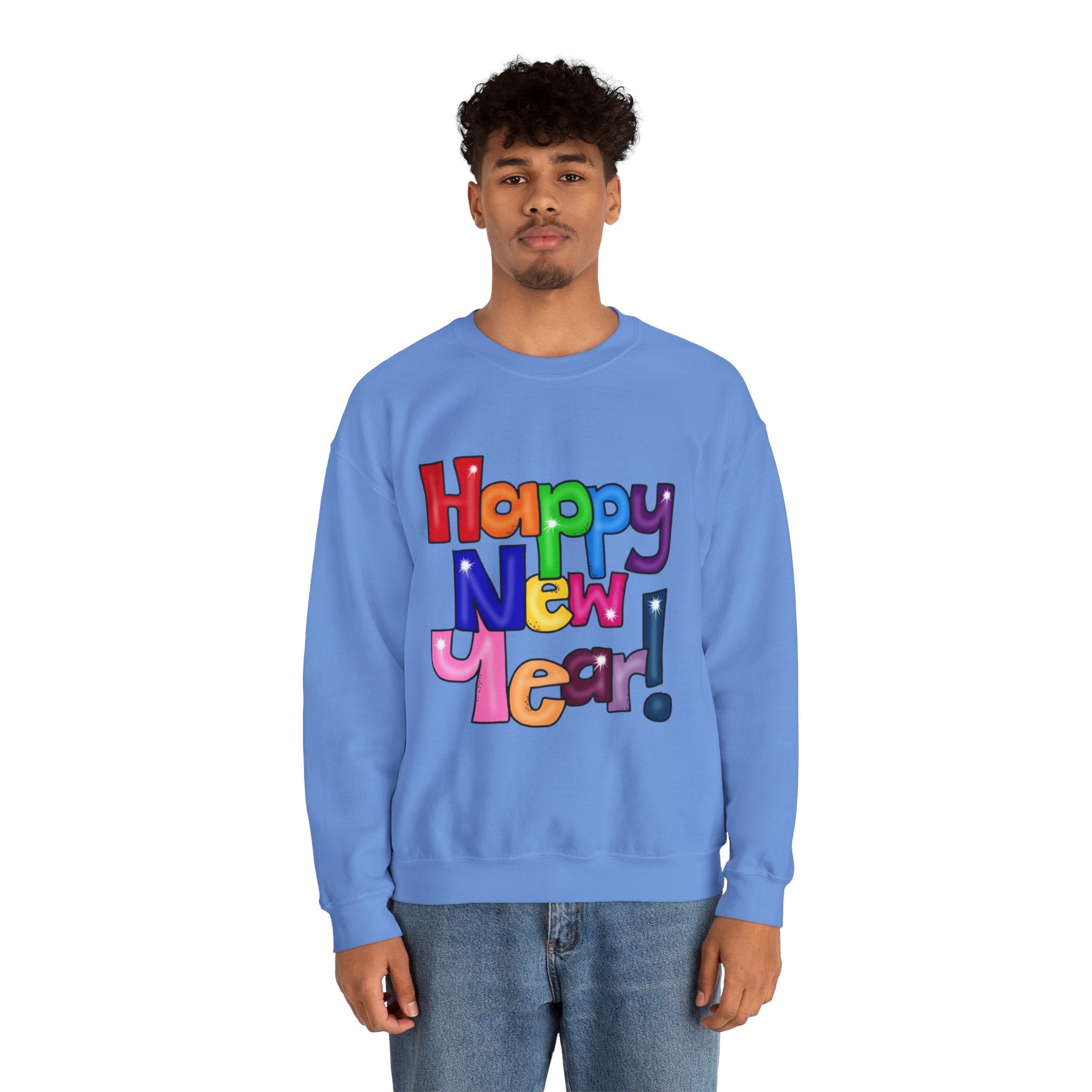 Happy New Year Unisex Heavy Blend™ Crewneck Sweatshirt
