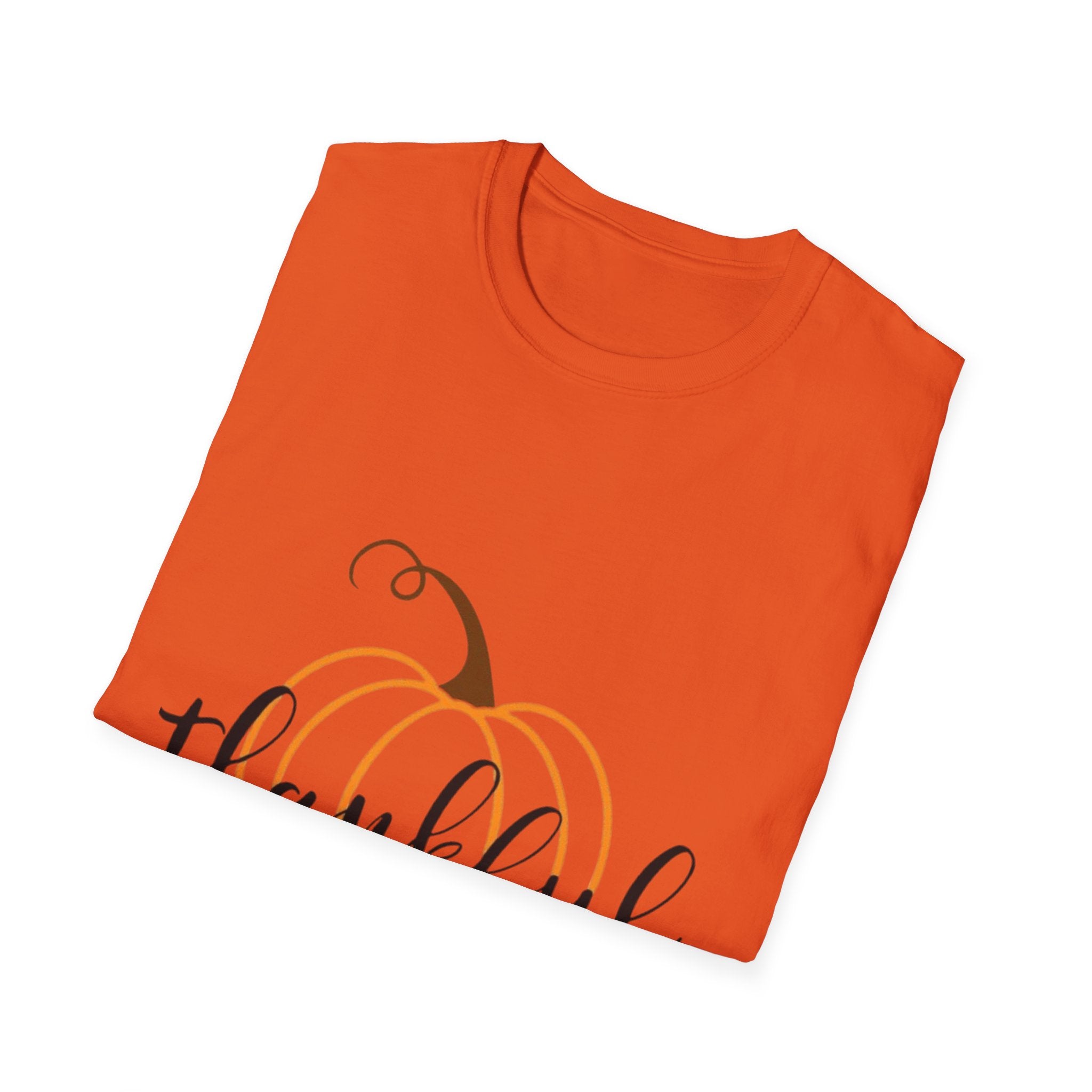 Thankful Pumpkin Unisex Softstyle T-Shirt