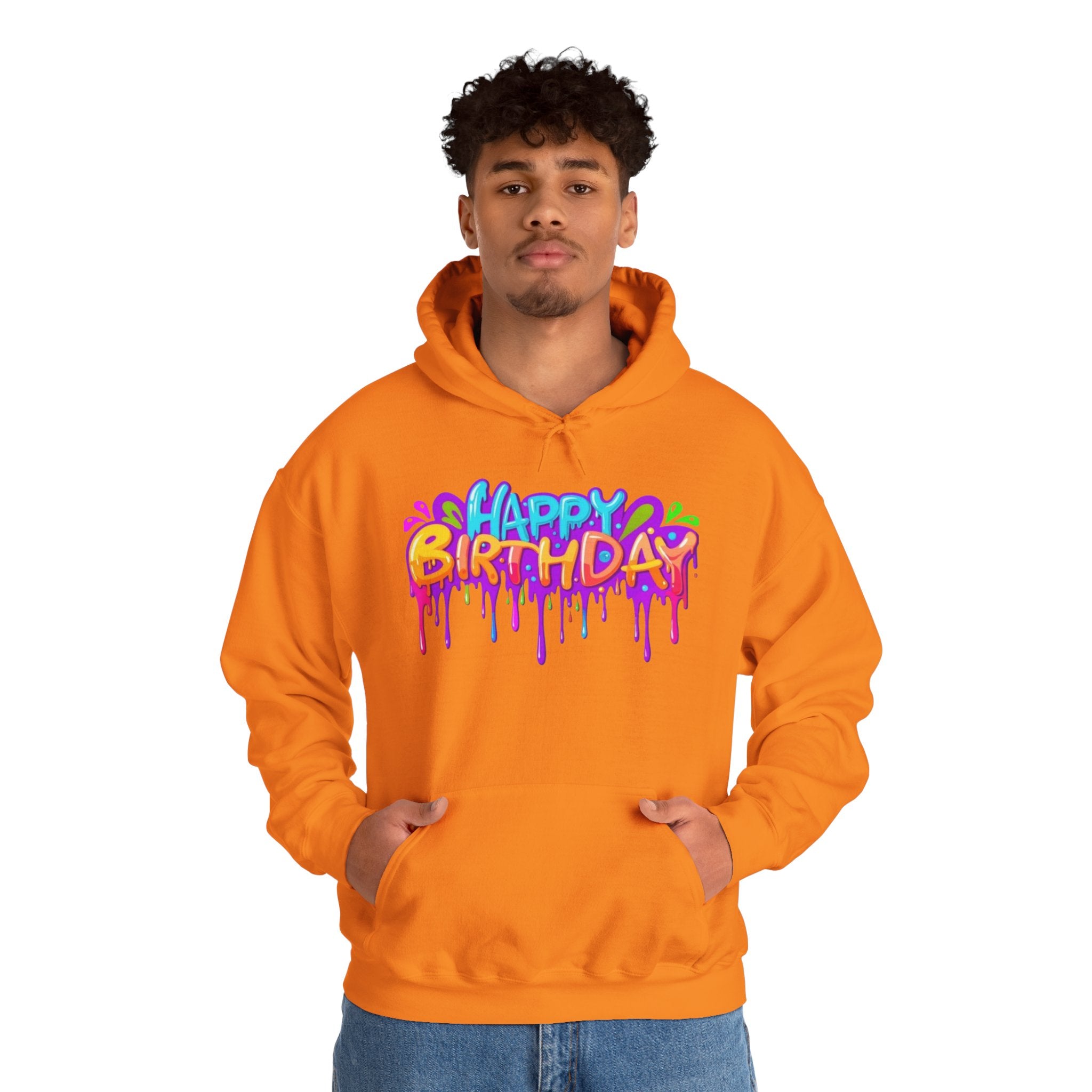 Happy Birthday Unisex Hoodie Personalize It!