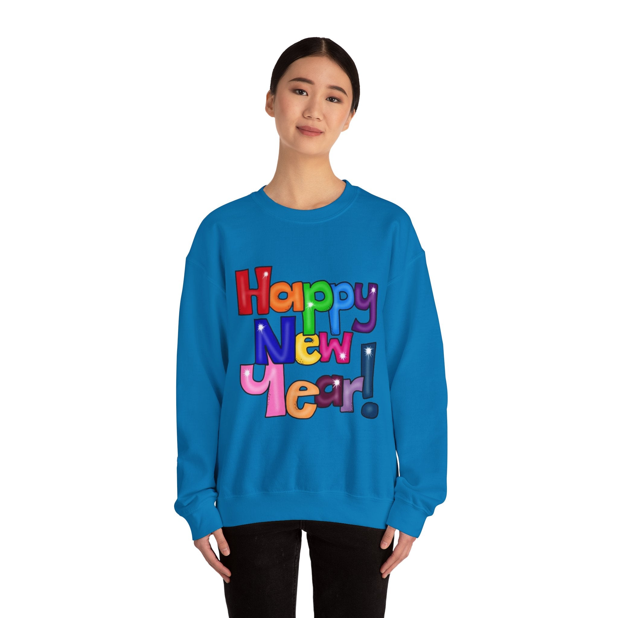 Happy New Year Unisex Heavy Blend™ Crewneck Sweatshirt