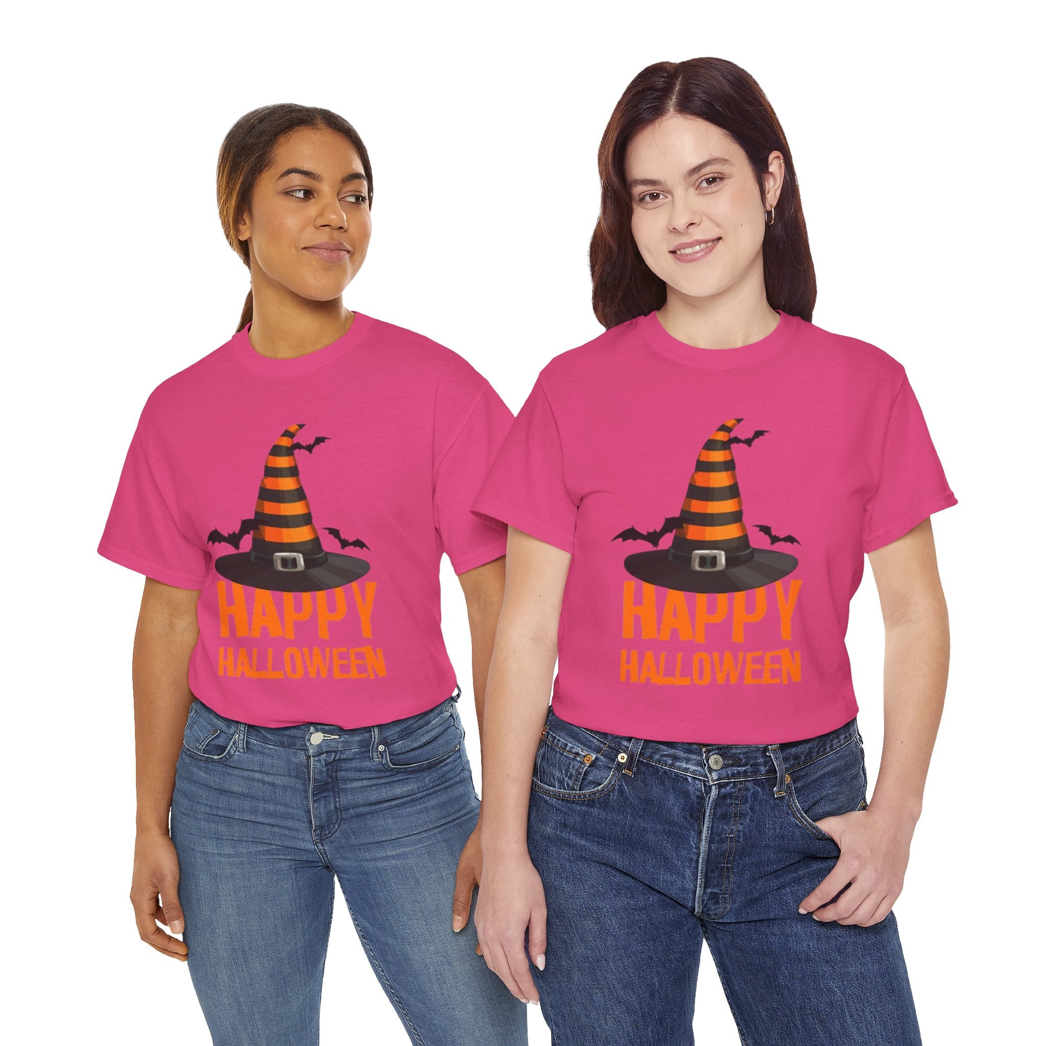 Happy Halloween Unisex Heavy Cotton T-Shirt