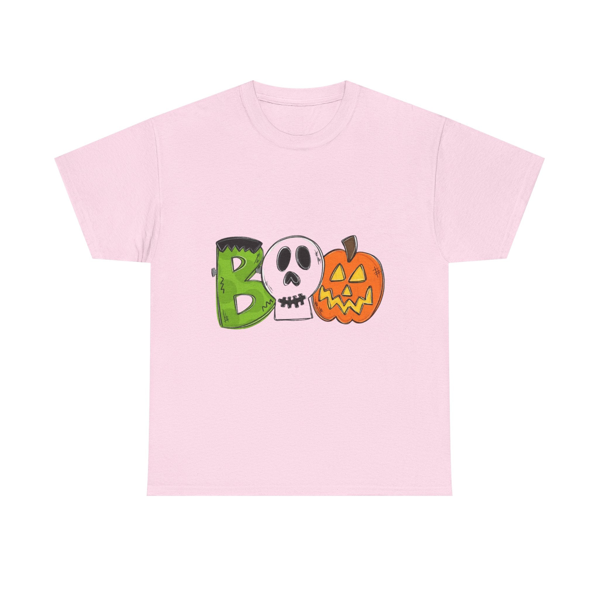 Halloween BOO Unisex Heavy Cotton T-Shirt