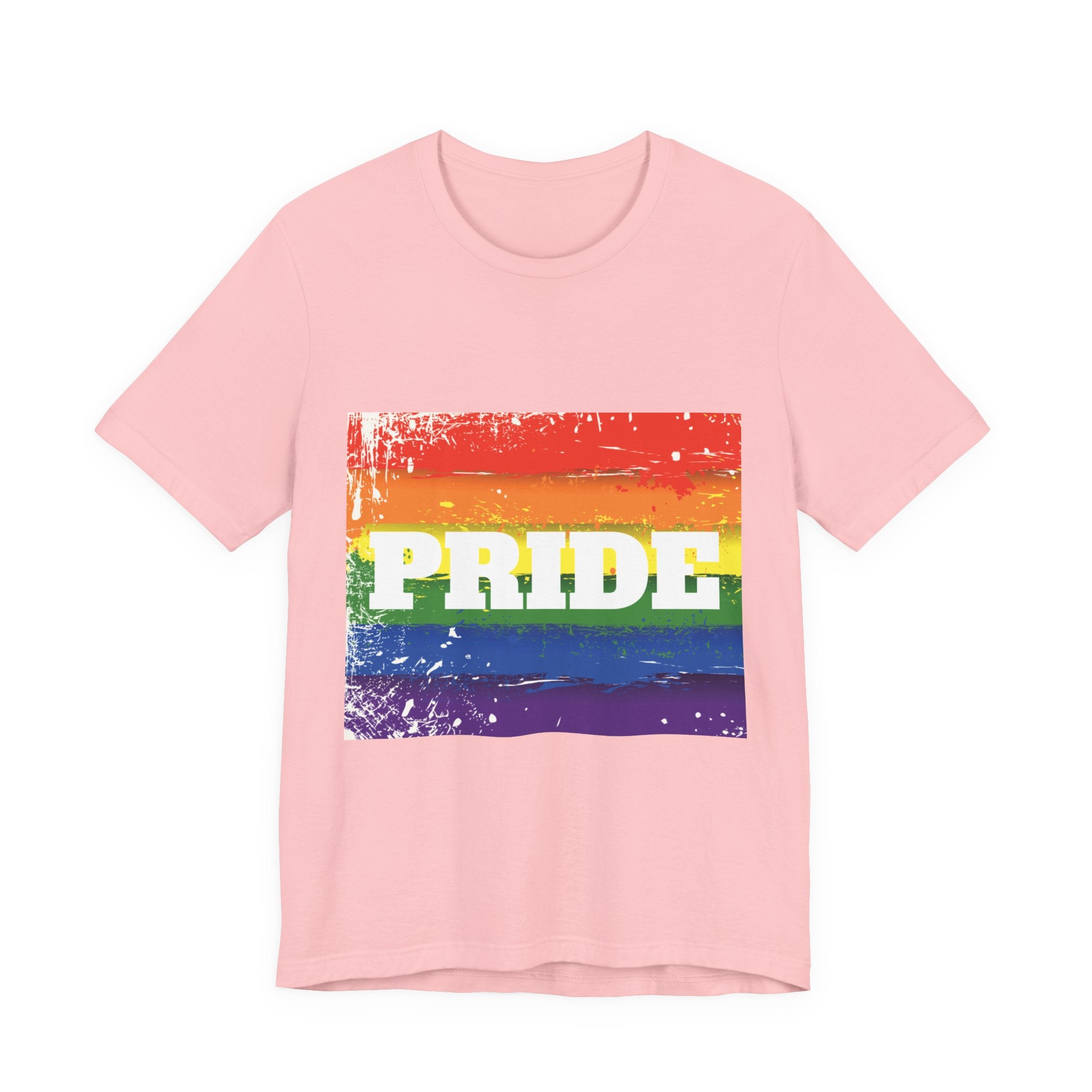 Pride Rainbow Unisex Jersey Short Sleeve T-Shirt