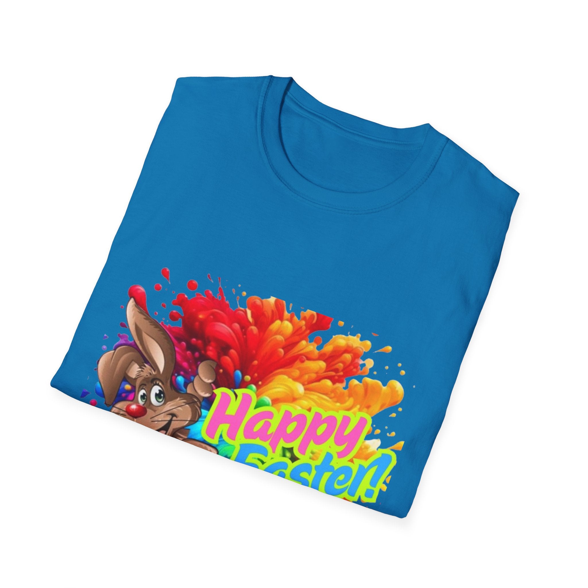 Happy Easter Bunny Unisex Softstyle T-Shirt