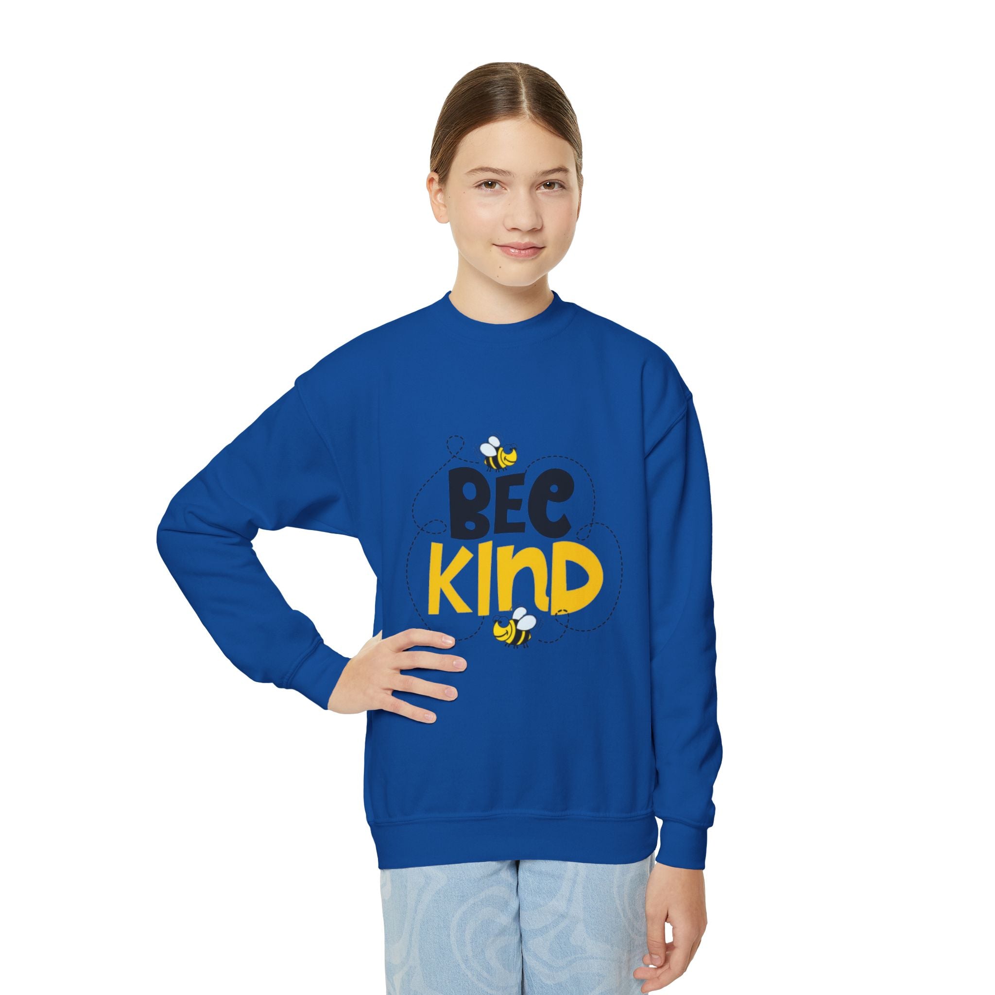 Bee Kind Youth Crewneck Sweatshirt
